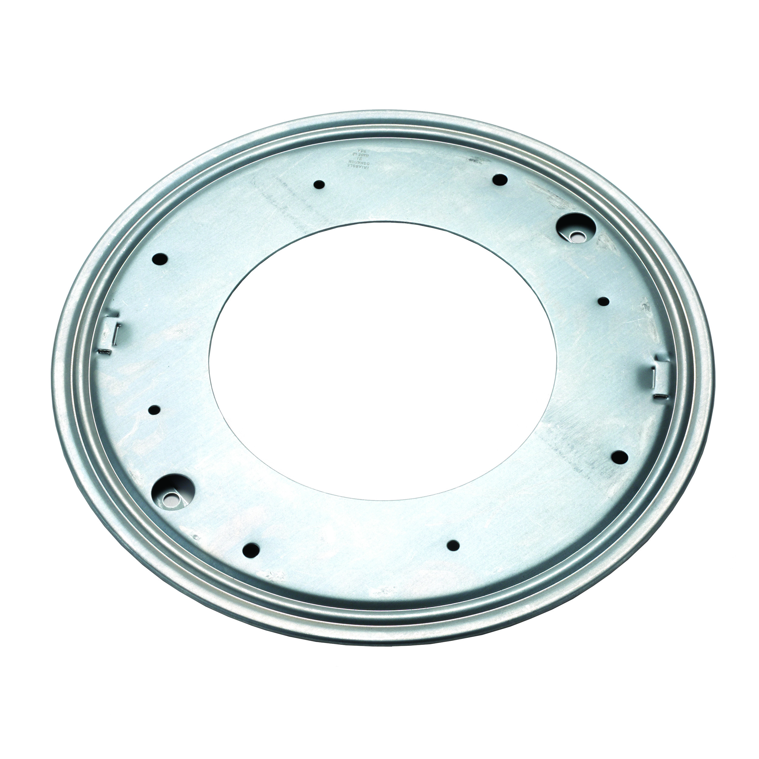 Flat Round Lazy Susan, 12", 5/16" Thick Capacity 1000 Lbs.