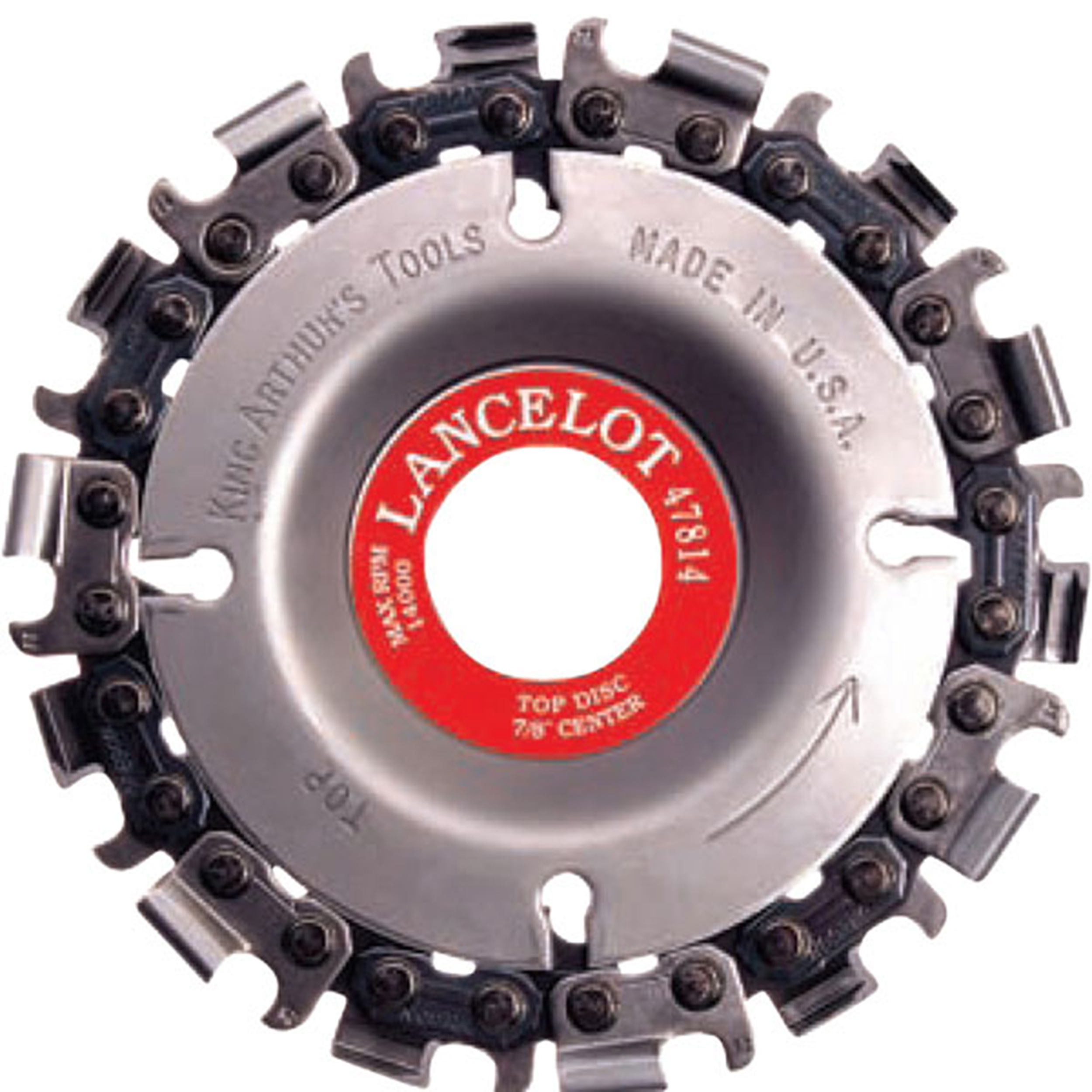 product: King Arthur's Tools Lancelot Woodcarving Disc - 14 Teeth - 7/8