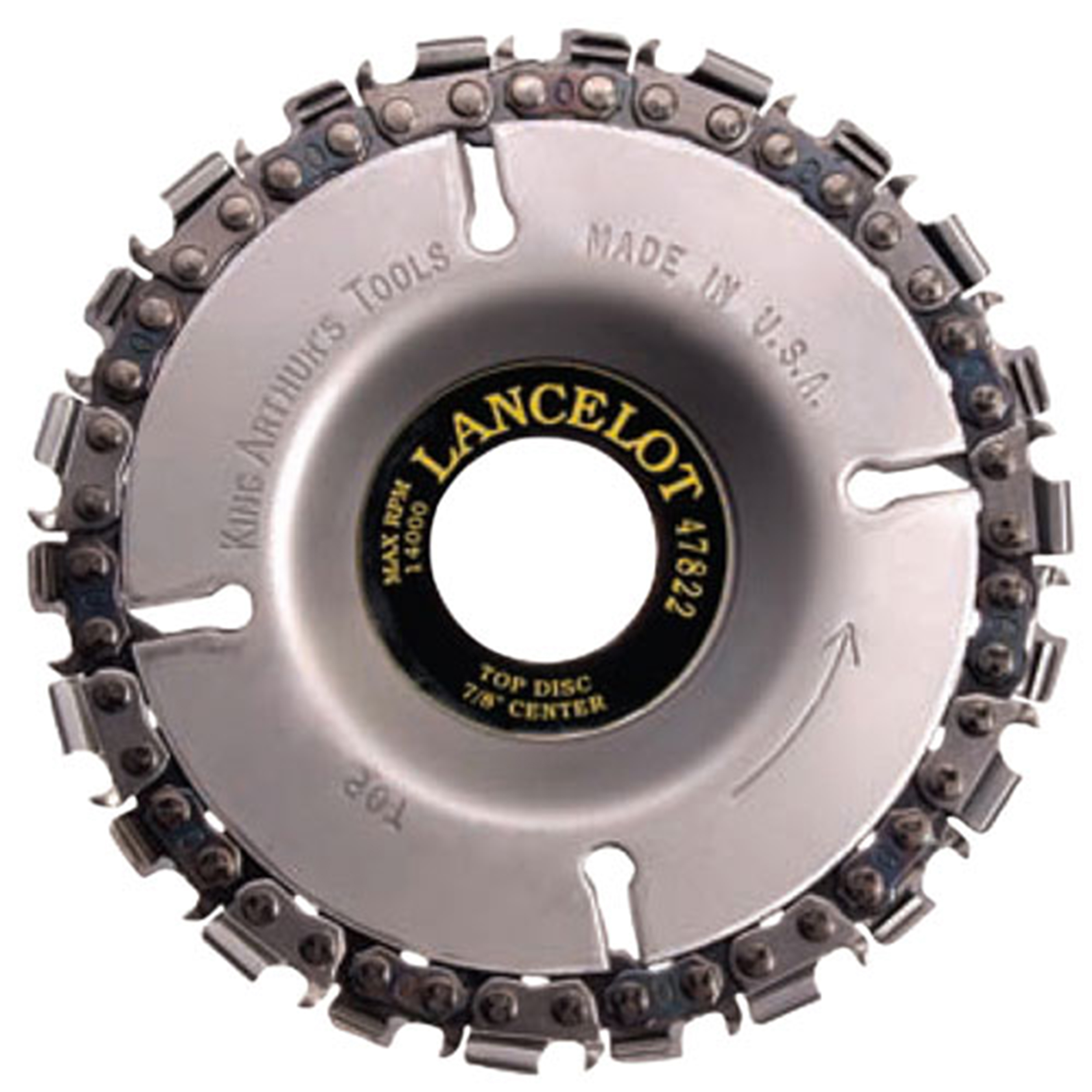 product: King Arthur's Tools Lancelot Woodcarving Disc - 22 Teeth - 7/8