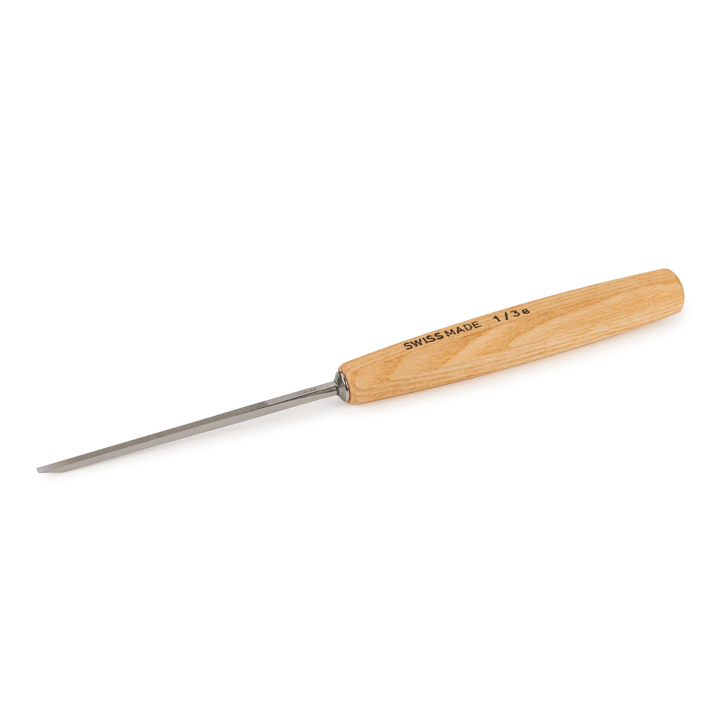 #1 Sweep Single Bevel Straight Chisel 3 Mm, Full Size