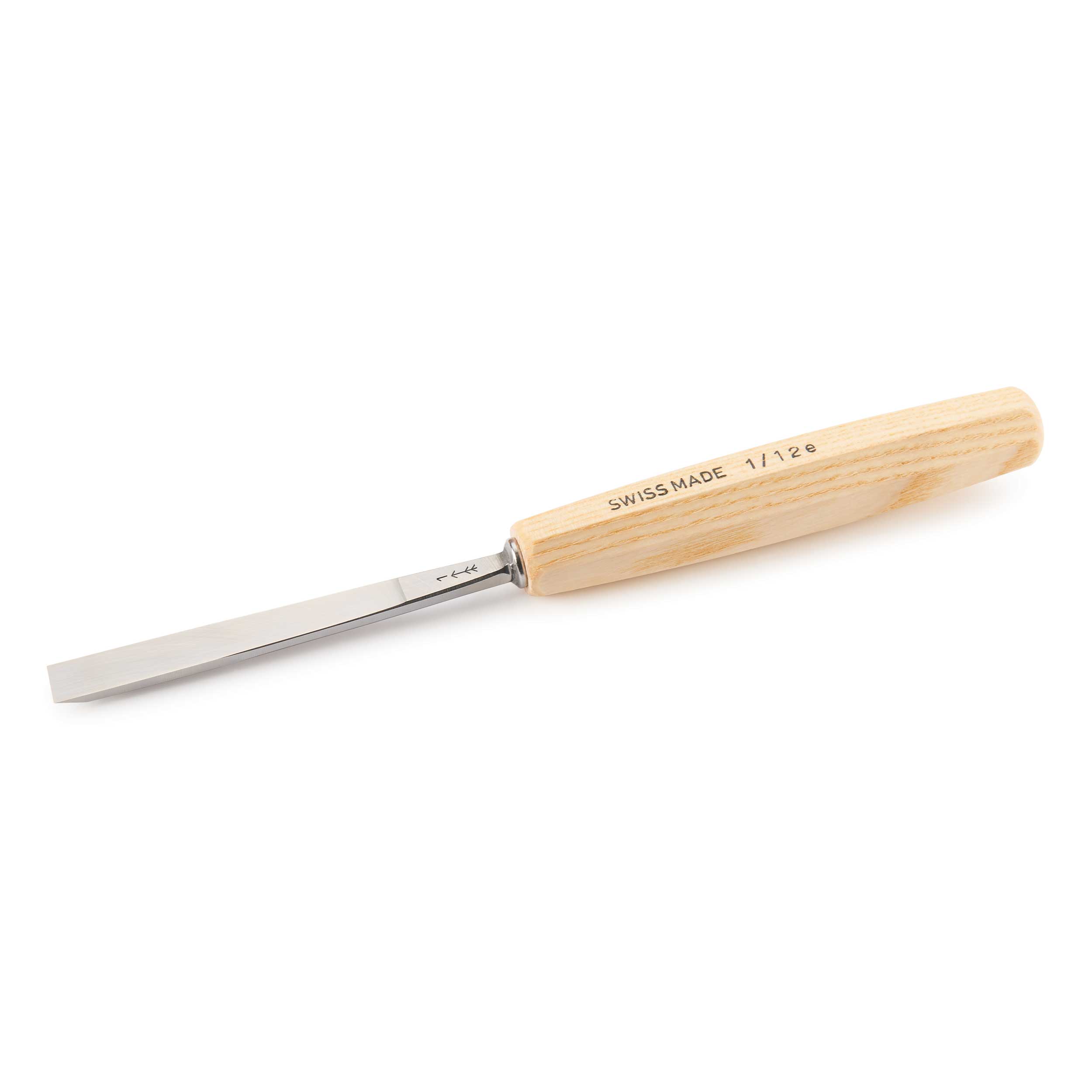 #1 Sweep Single Bevel Straight Chisel 12 Mm, Full Size