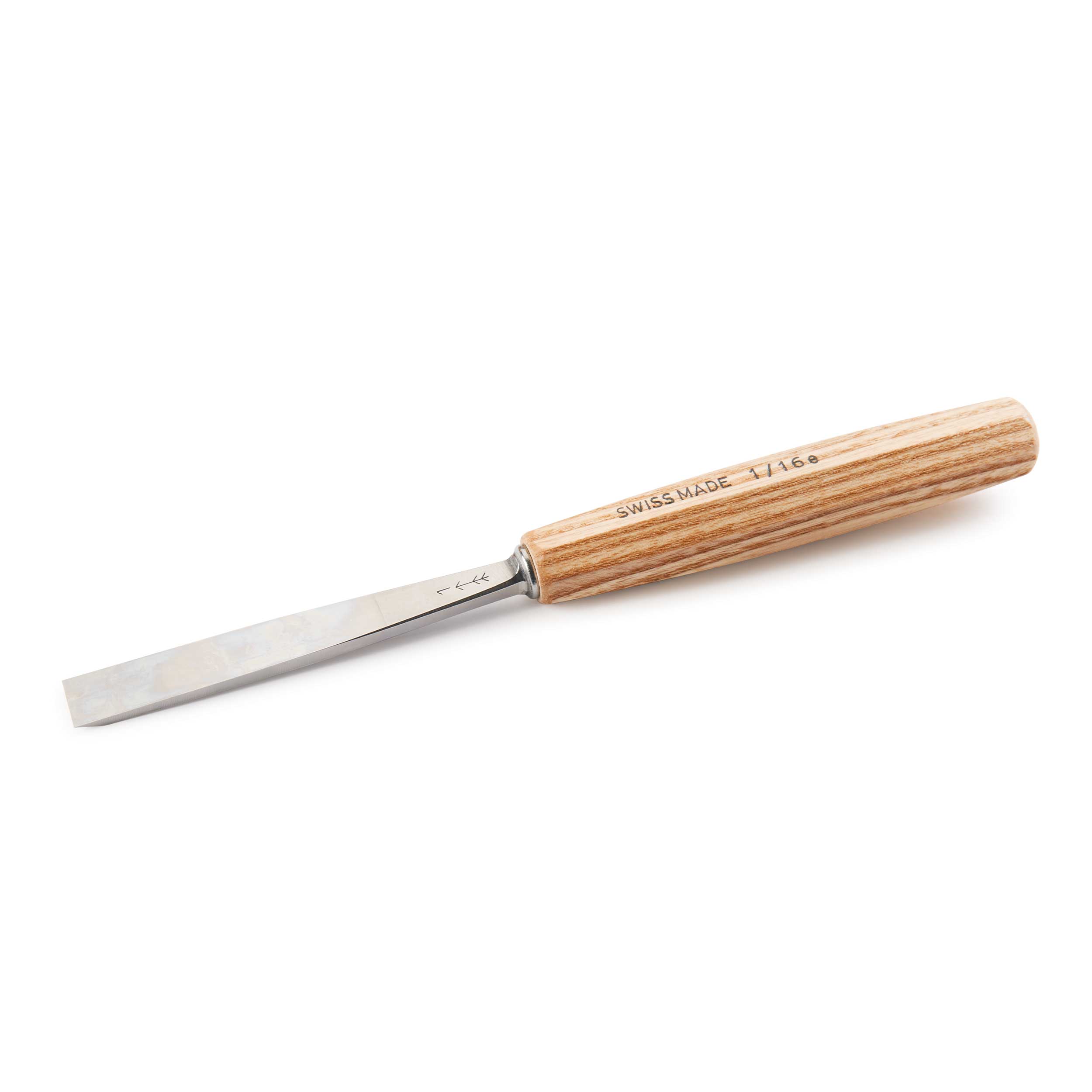 #1 Sweep Single Bevel Straight Chisel 16 Mm, Full Size