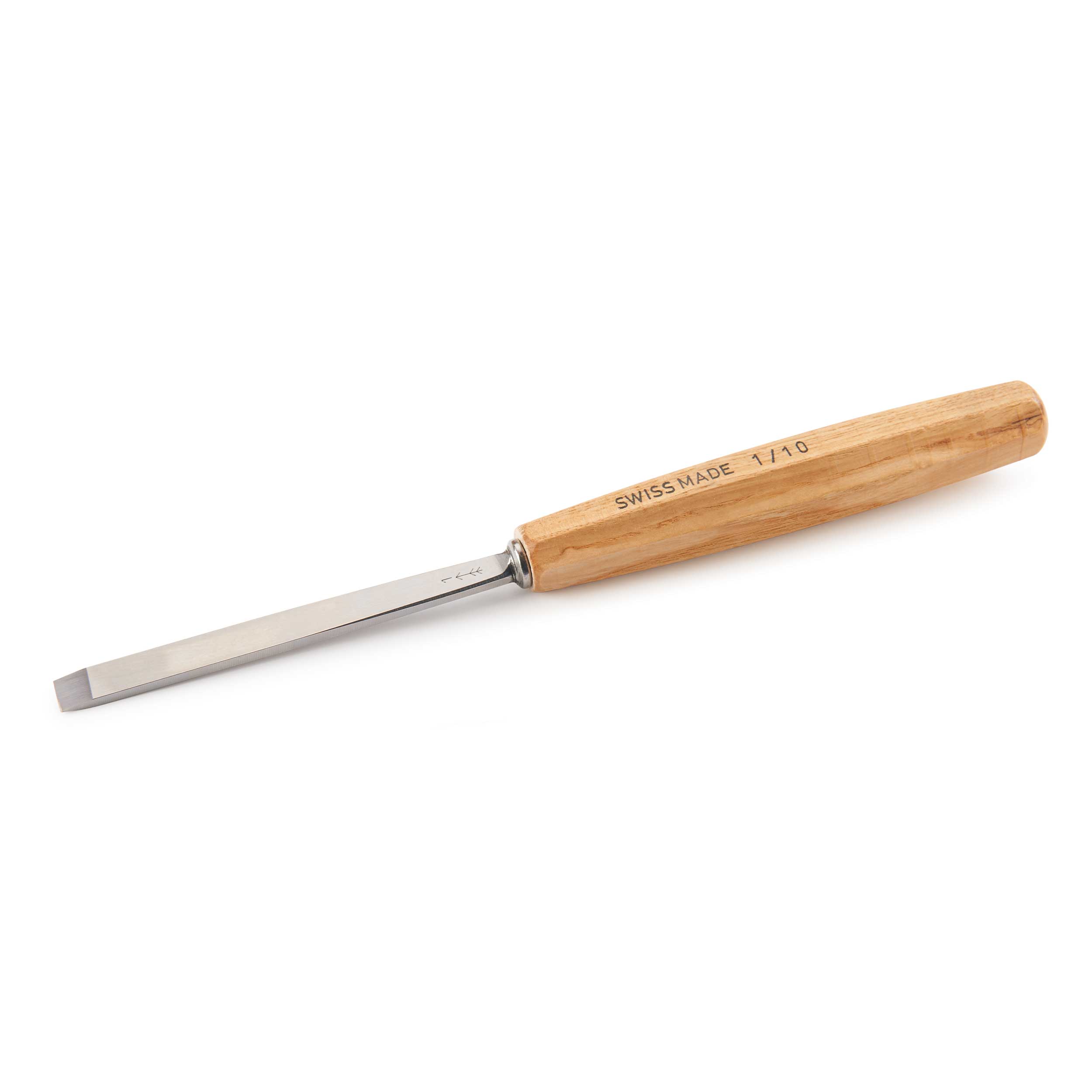 #1 Sweep Double Bevel Straight Chisel 10 Mm, Full Size