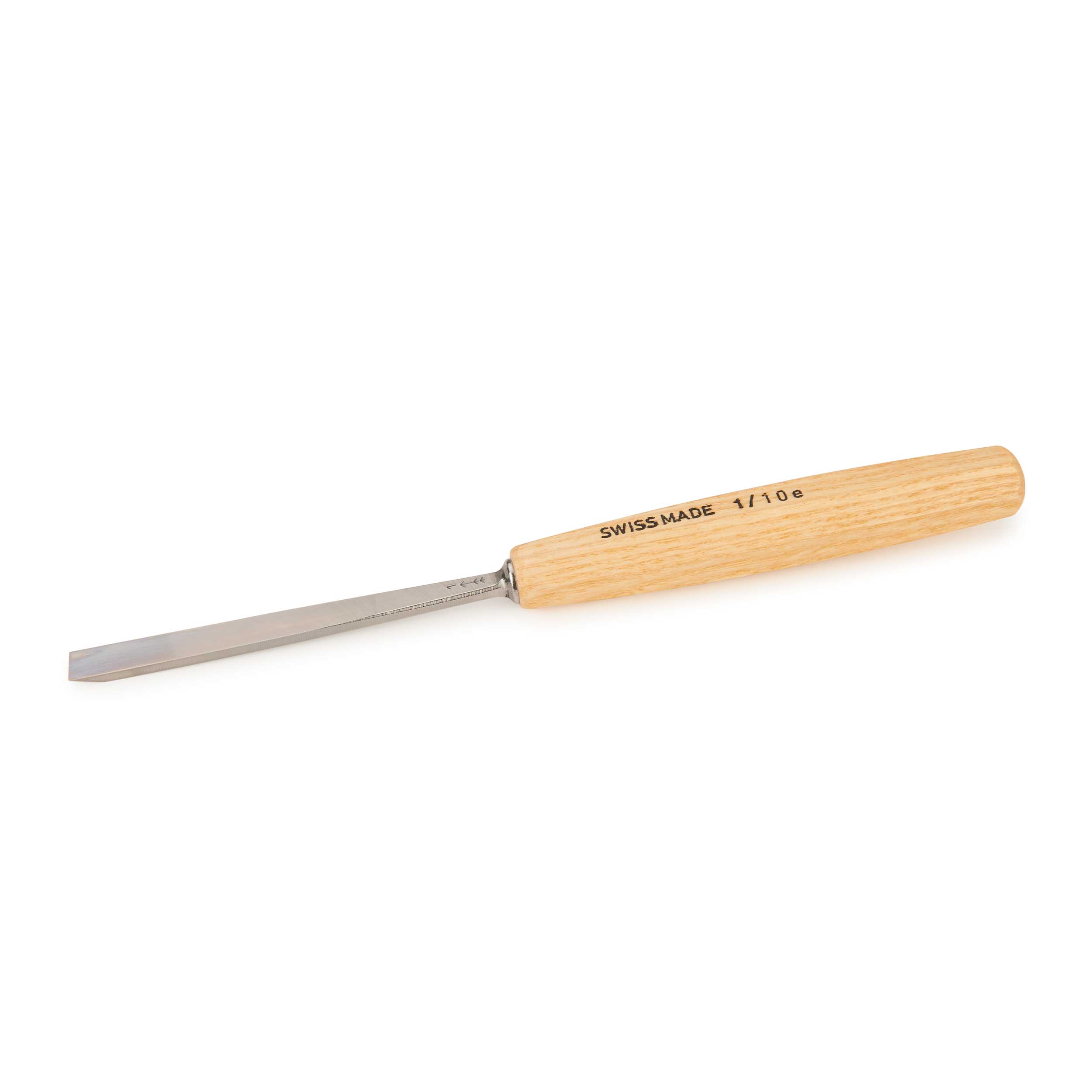 #1 Sweep Single Bevel Straight Chisel 10 Mm, Full Size