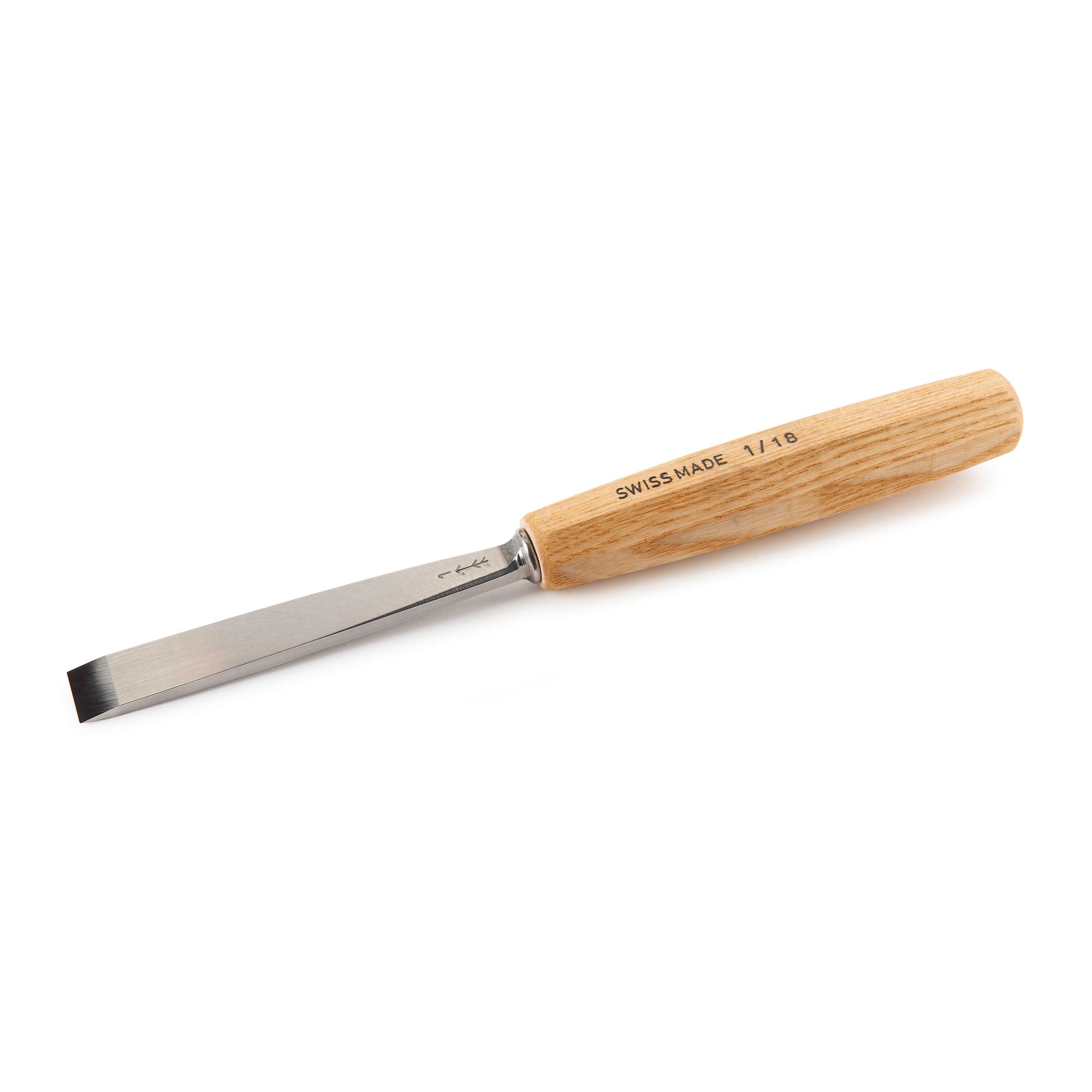 #1 Sweep Single Bevel Straight Chisel 18 Mm, Full Size