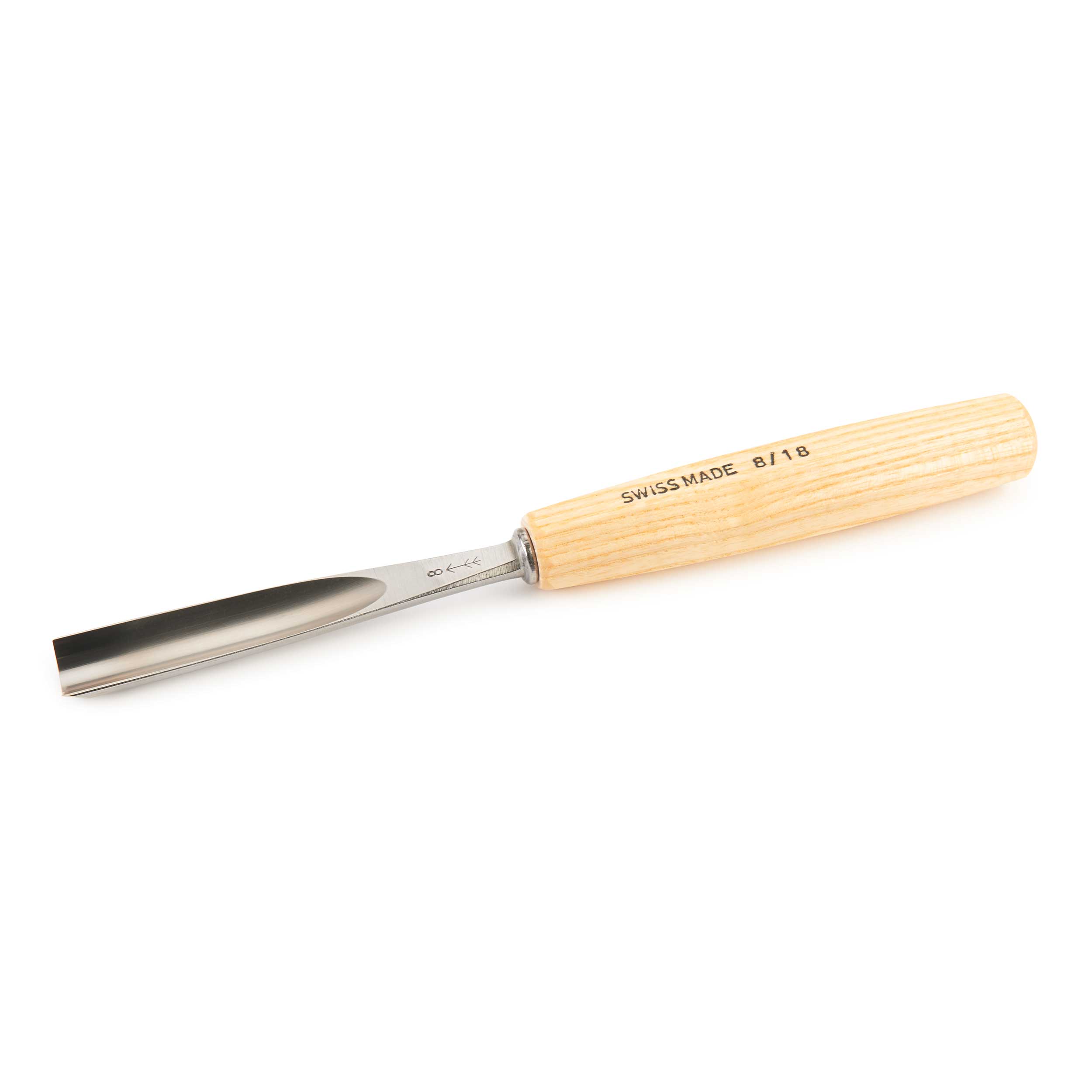 product: pfeil #8 Sweep Gouge 18 mm Full Size shown