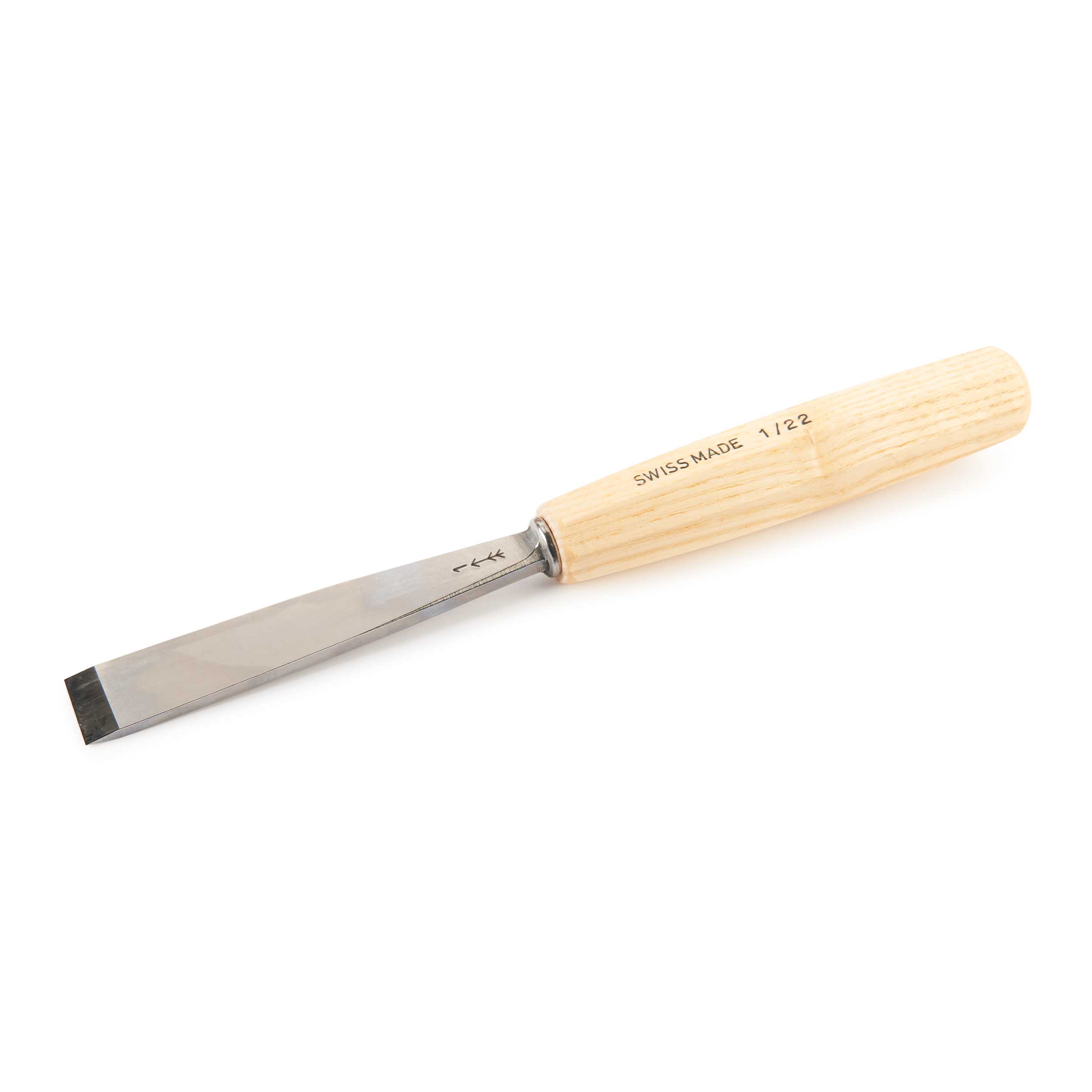 #1 Sweep Double Bevel Straight Chisel 22 Mm, Full Size