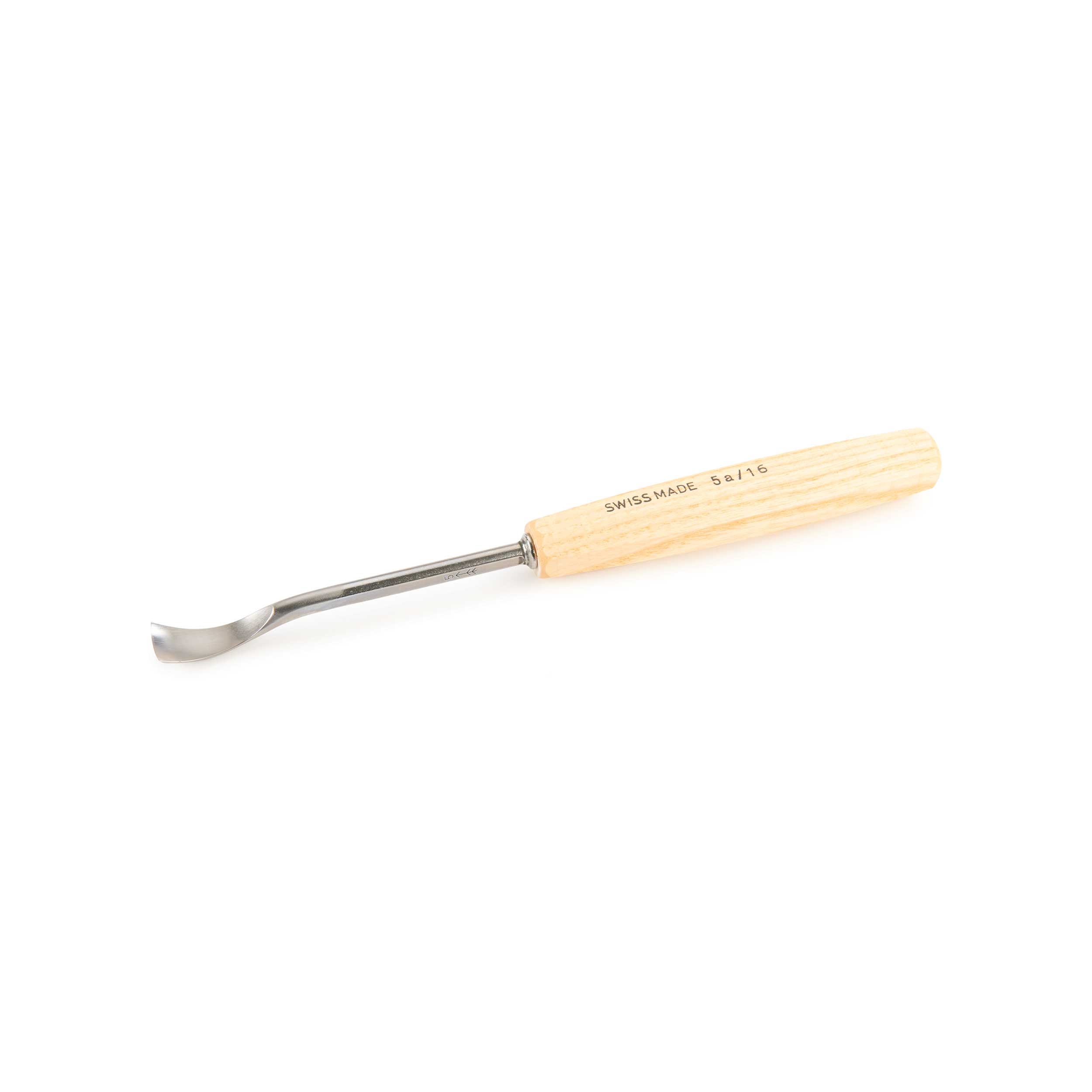 product: pfeil #5 Sweep Spoon Gouge 16 mm Full Size shown
