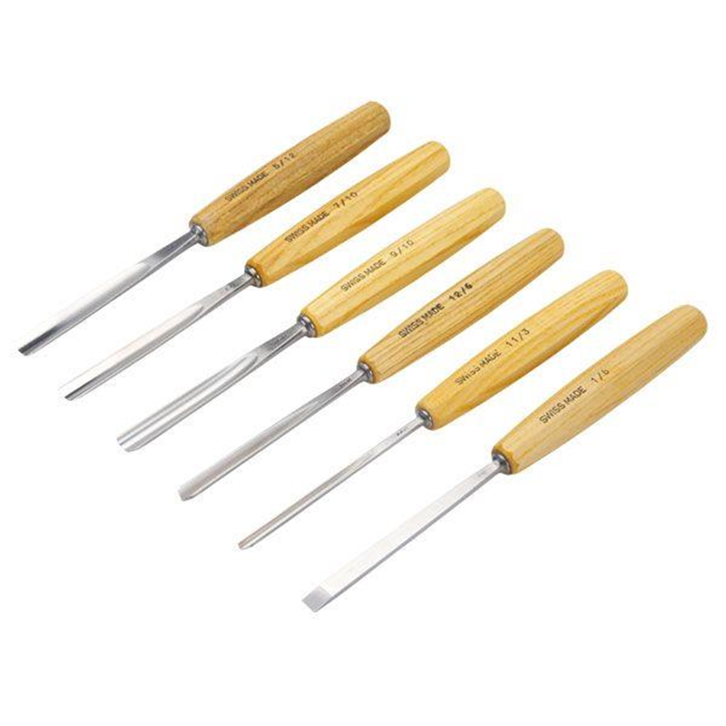 Full Size Carving Tool Set, 6 Piece, Full Size