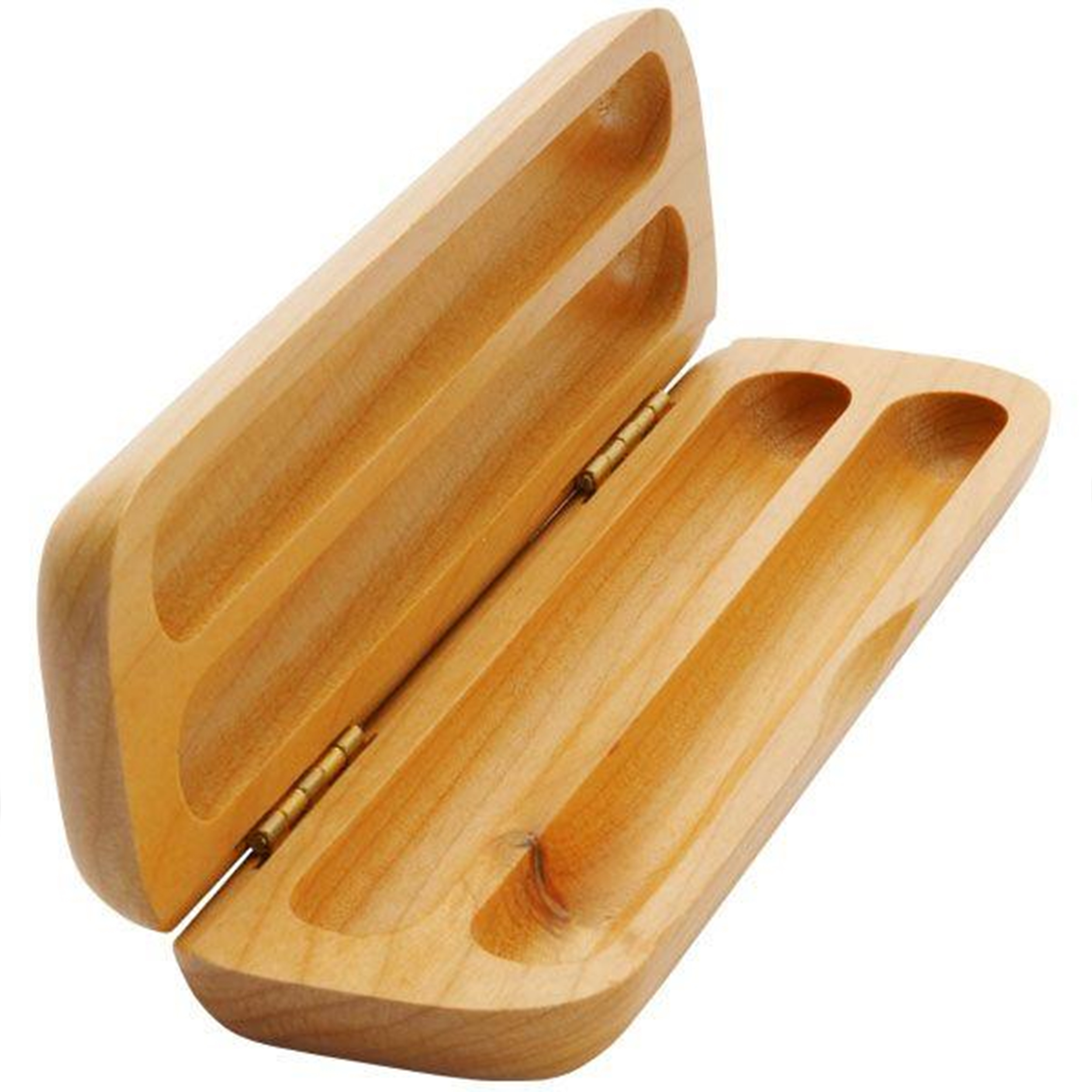 product: WoodRiver Maple Pen and Pencil Case - Double shown