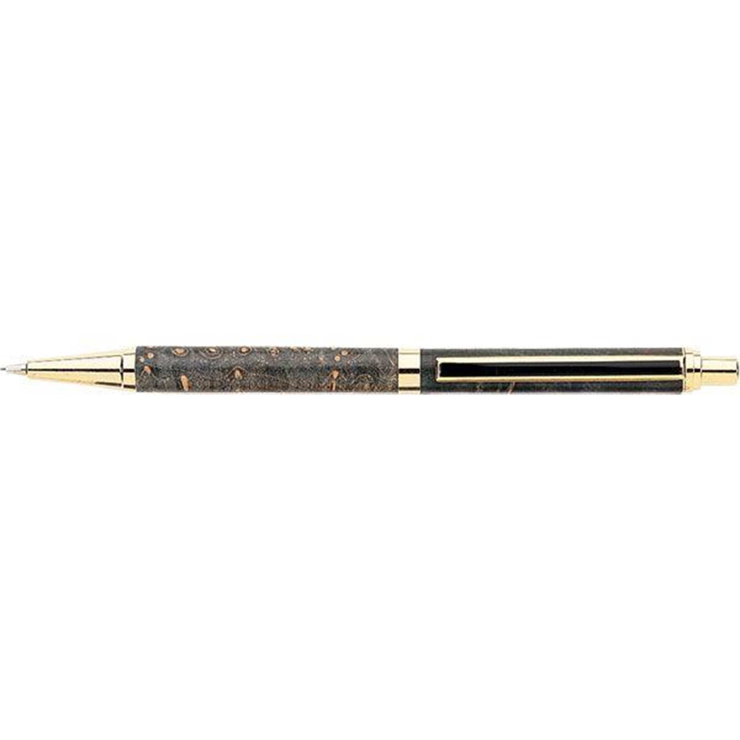 7mm Slim Style Black Strip Clip Pencil Kit - Cobalt Gold
