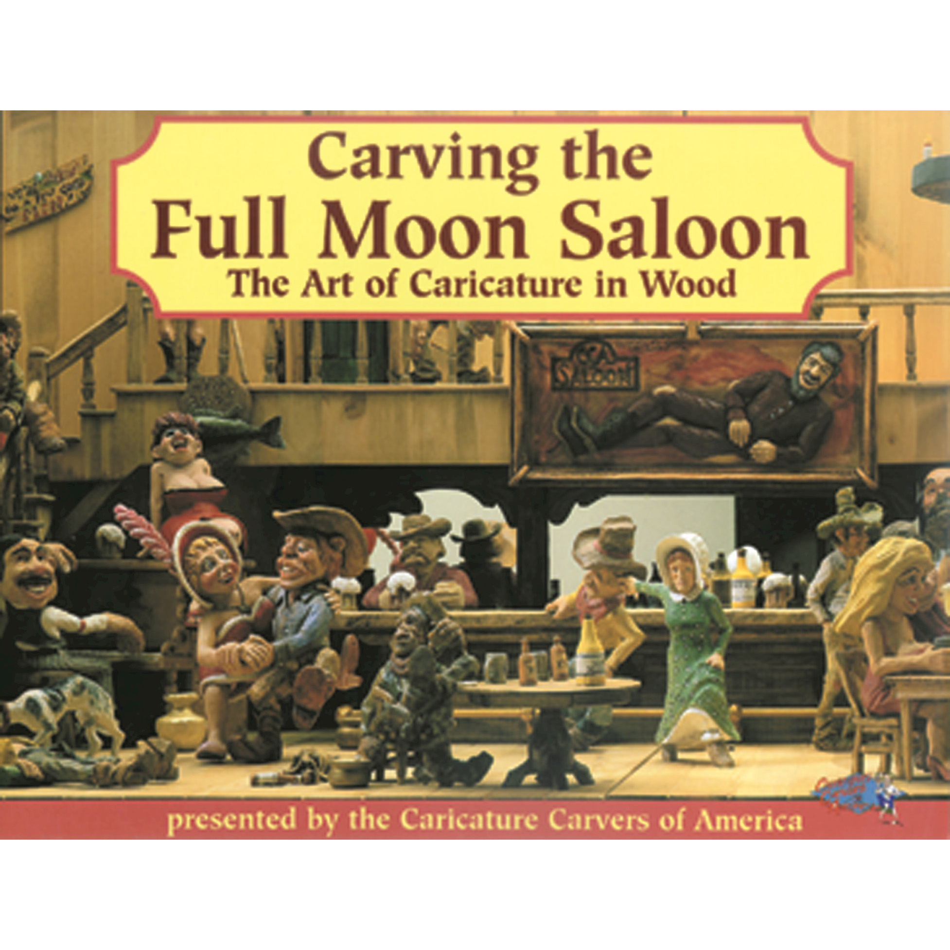 product: Fox Chapel Carving the Full Moon Saloon shown