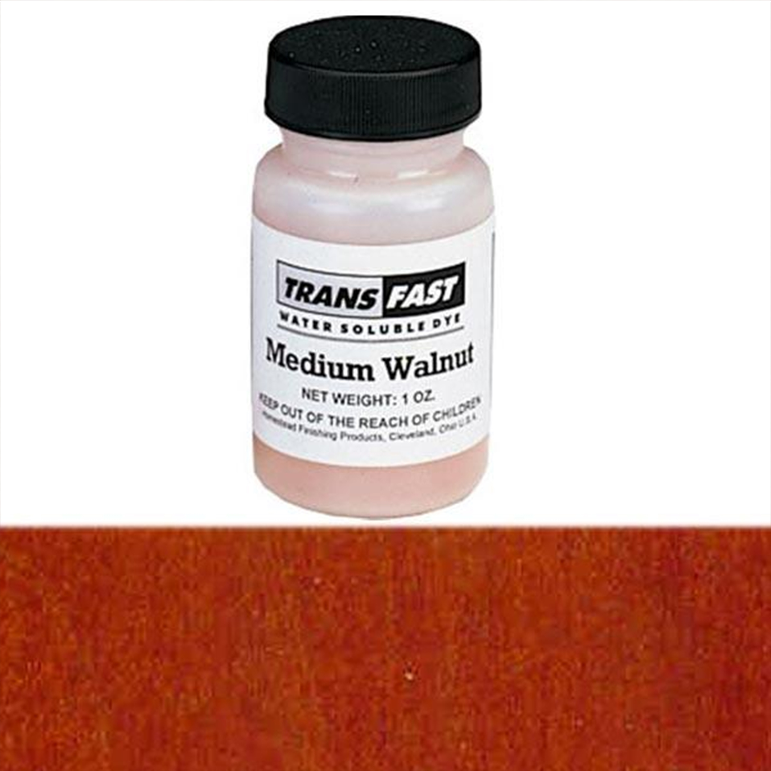 Homestead Transfast Dye Powder, Medium Walnut