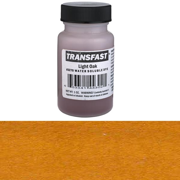 Homestead Transfast Dye Powder, Light Oak
