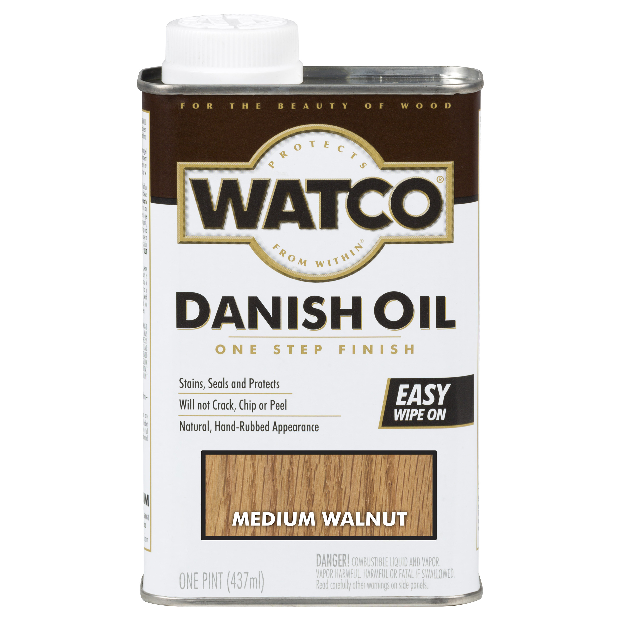 Danish Oil, Medium Walnut, Pint
