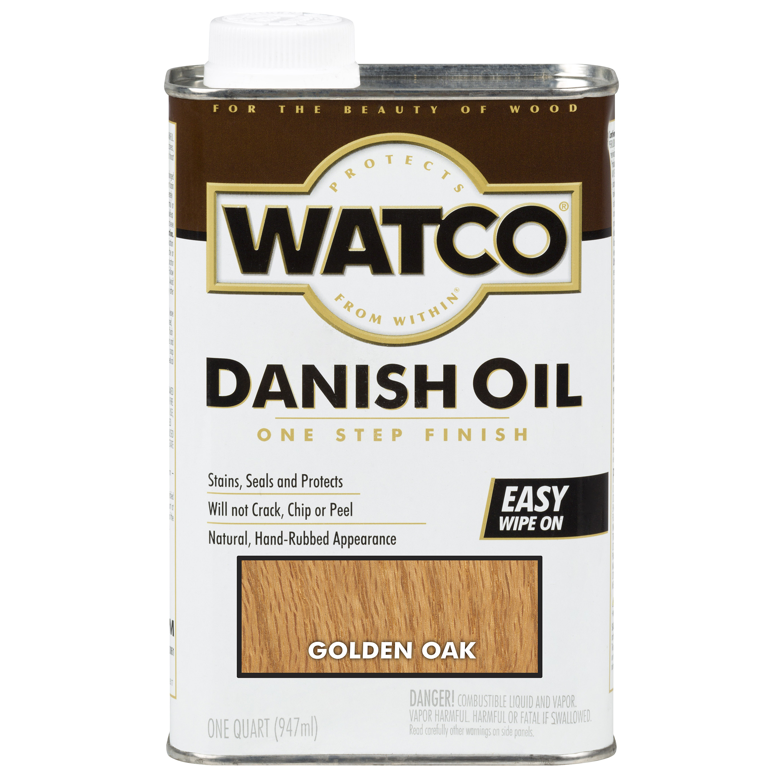 Danish Oil, Golden Oak, Quart