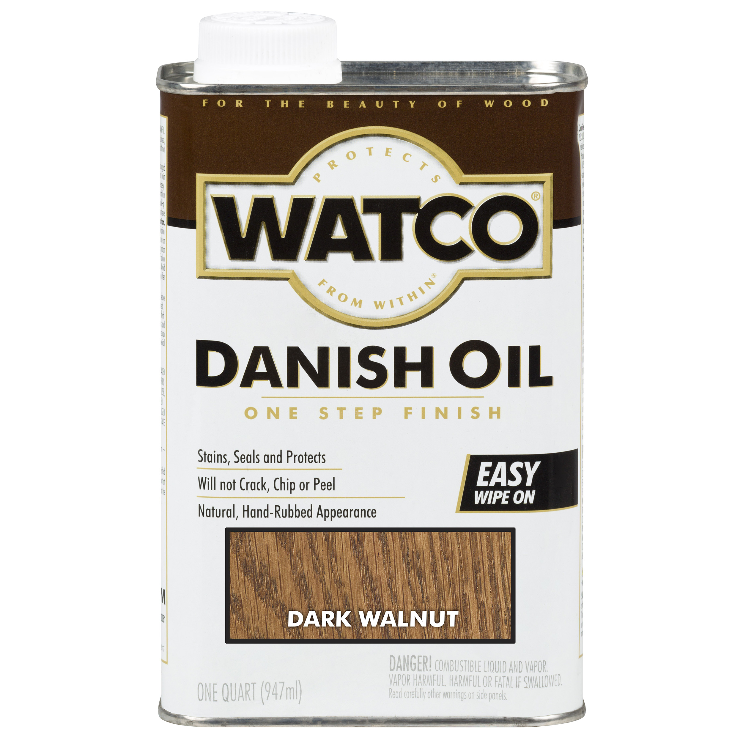 Danish Oil, Dark Walnut, Quart