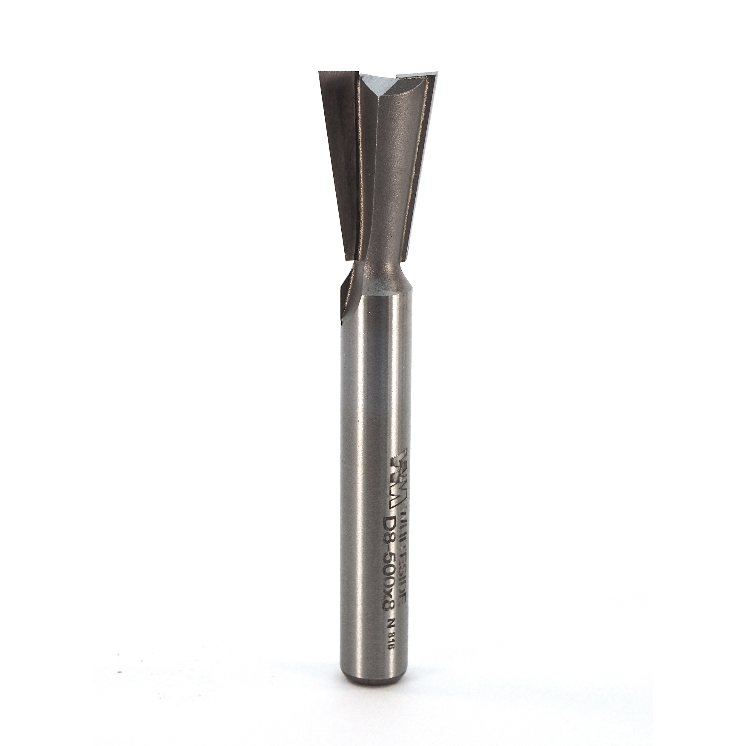 product: Whiteside 8° DOVETAIL BIT 8MM SH, 1/2