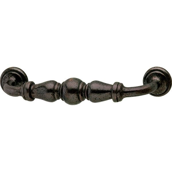 125.88.002 Bordeaux Appliance/oversized Pull, Rust, 128mm Center-to-center, 1 Piece