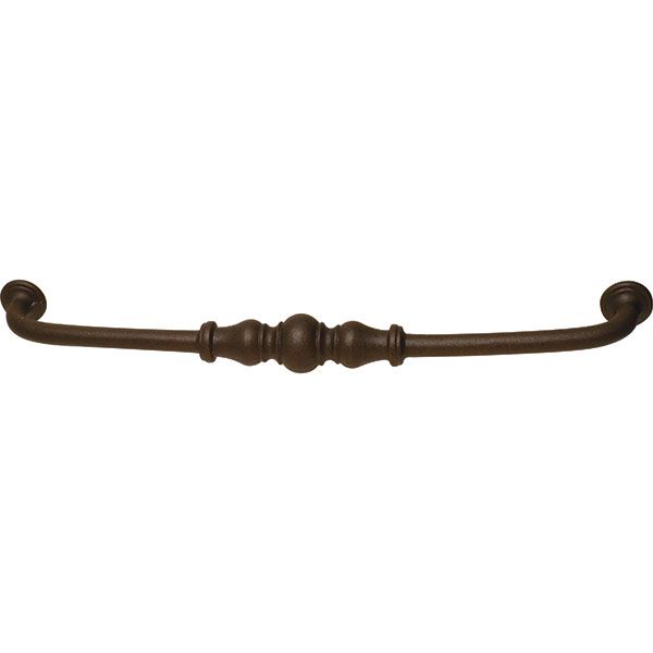 125.88.005 Bordeaux Appliance/oversized Pull, Rust, 12" Center-to-center, 1 Piece