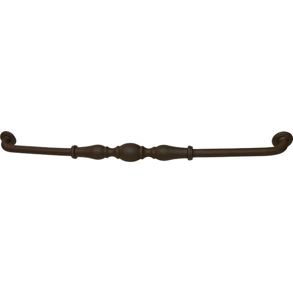 125.88.006 Bordeaux Appliance/oversized Pull, Rust, 18" Center-to-center, 1 Piece