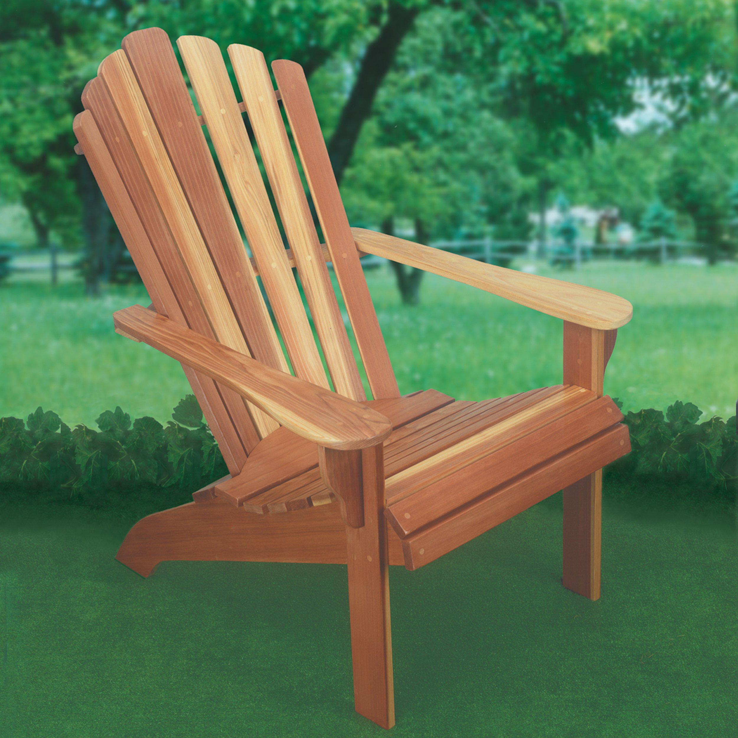 woodworking project paper plan to build adirondack chair