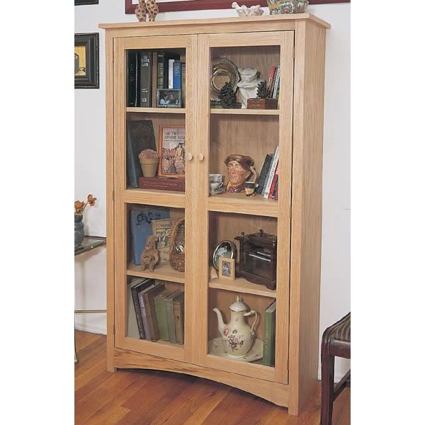 Woodworking Project Paper Plan To Build Craftsman Bookcase, Plan No. 863