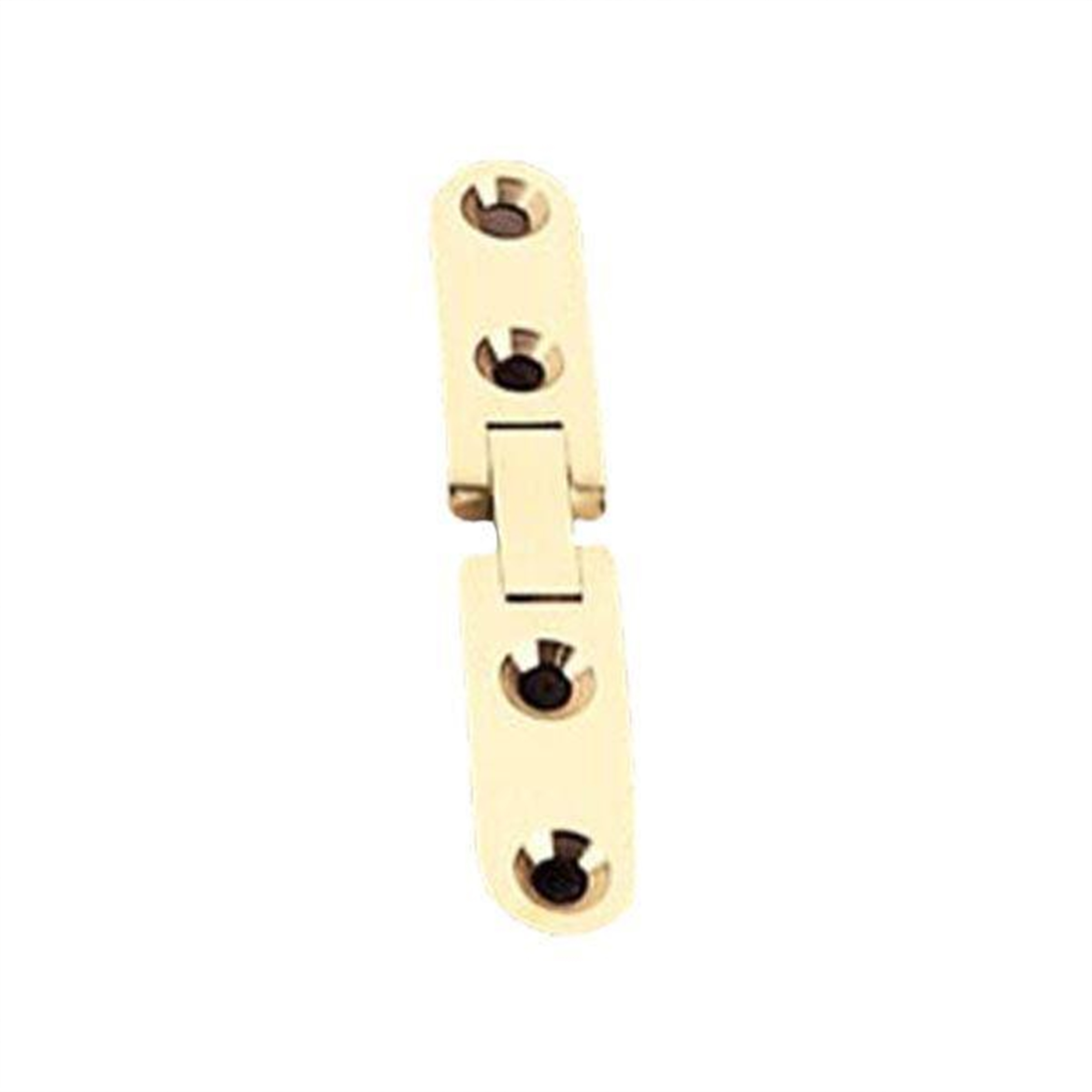 Narrow Table Hinge, Polished Brass, 2-3/4" L X 1/2" W Hinge, Requires No. 6 Screws Not Included