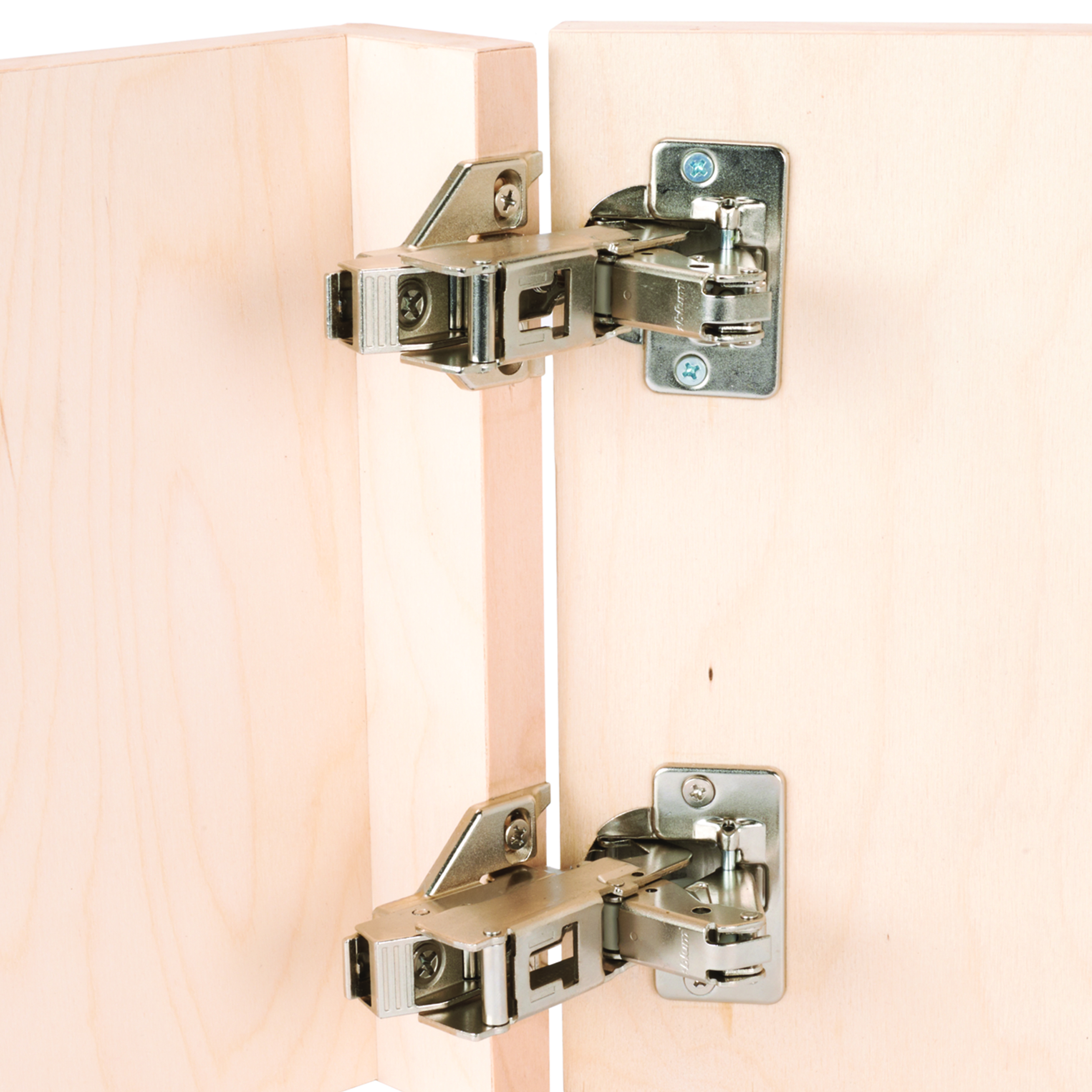 product: Blum 170° Clip Top Face Frame Hinge Pair shown
