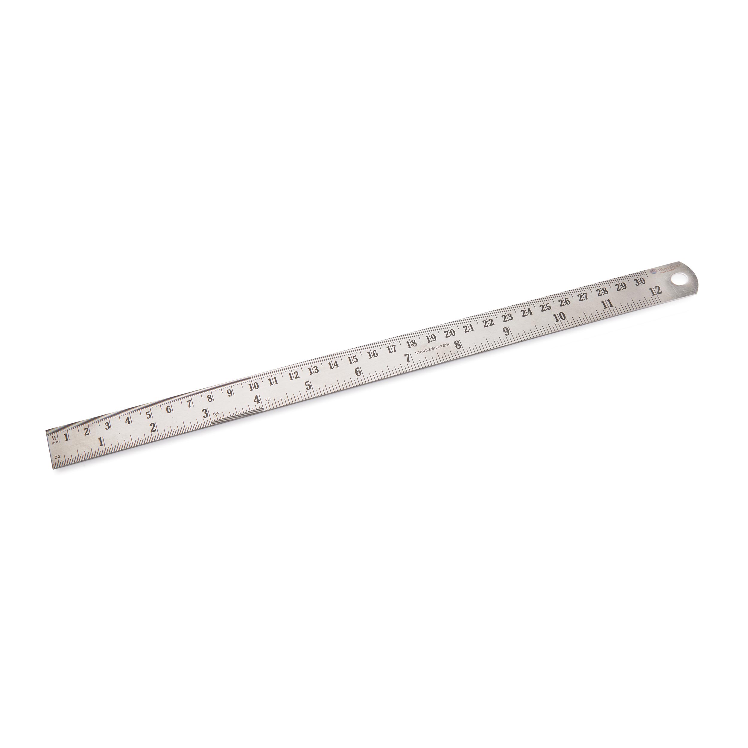 product: WoodRiver Stainless Steel Cabinetmaker's Rule - 12