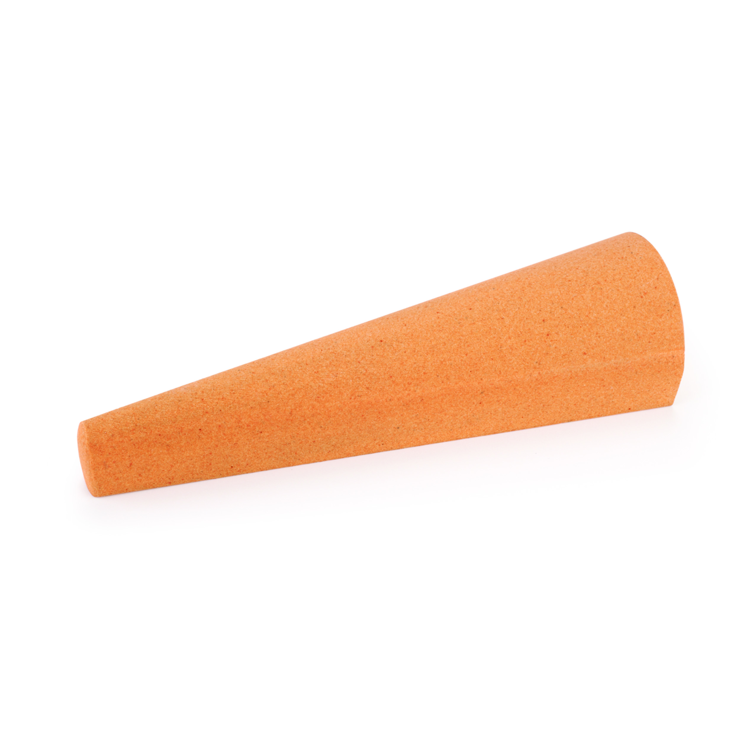 product: WoodRiver Oil Stone Cone Gouge, Fine, India. shown