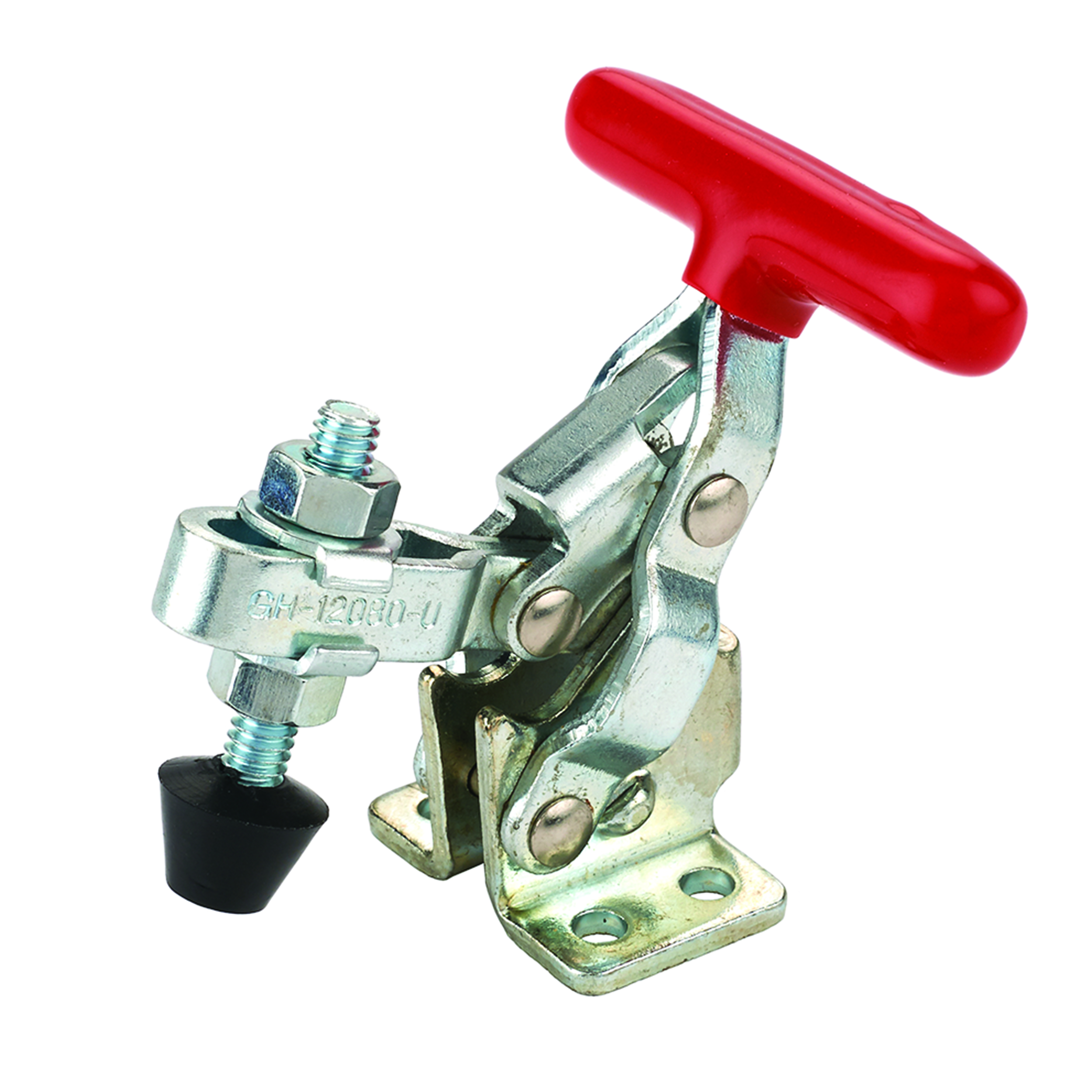 Vertical T Handle Toggle Clamp, 3" X 3", 200 Lb. Capacity