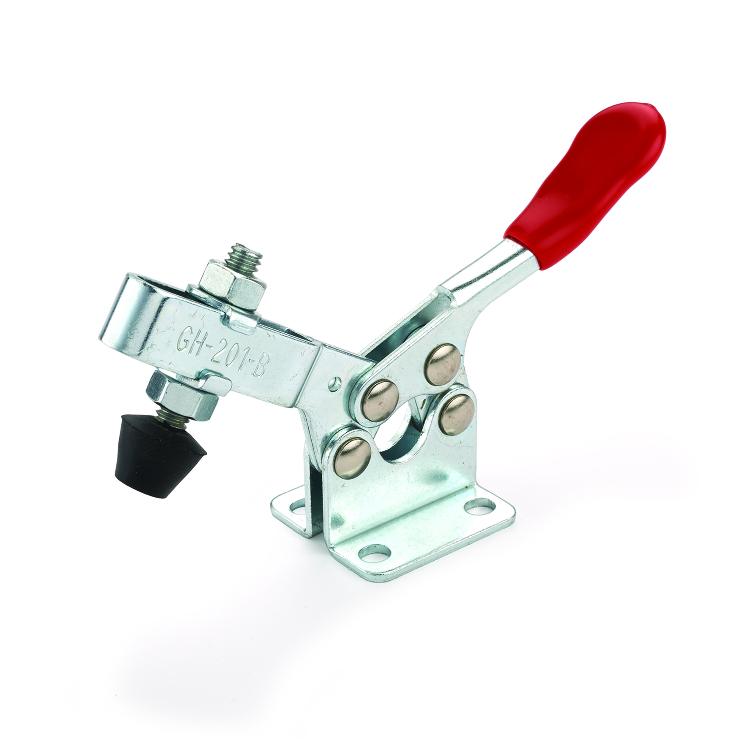 Low Silhouette Toggle Clamp, 6" X 1-3/4", 200 Lb. Capacity