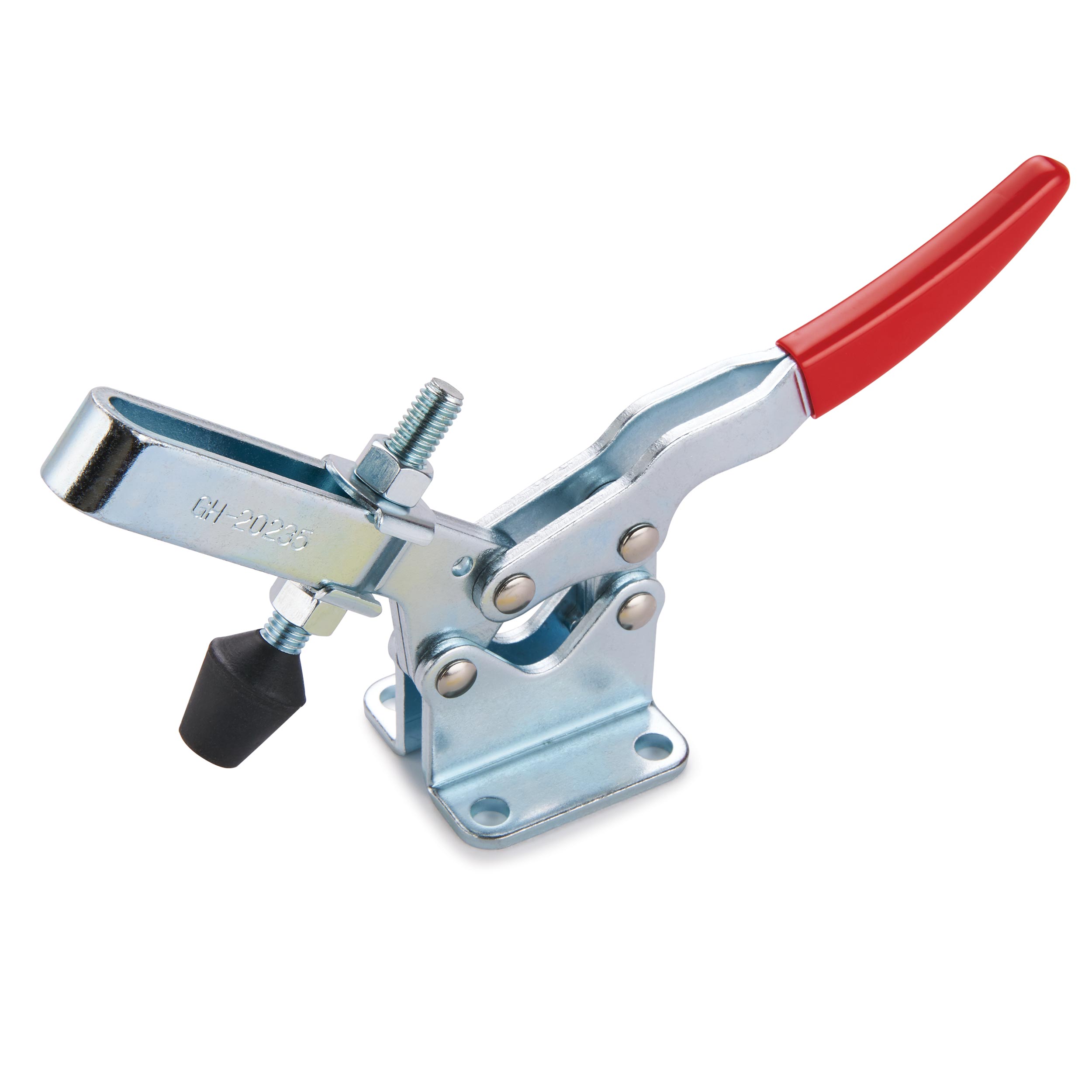 Low Silhouette Toggle Clamp, 11-3/4" X 2-1/2", 750 Lb. Capacity