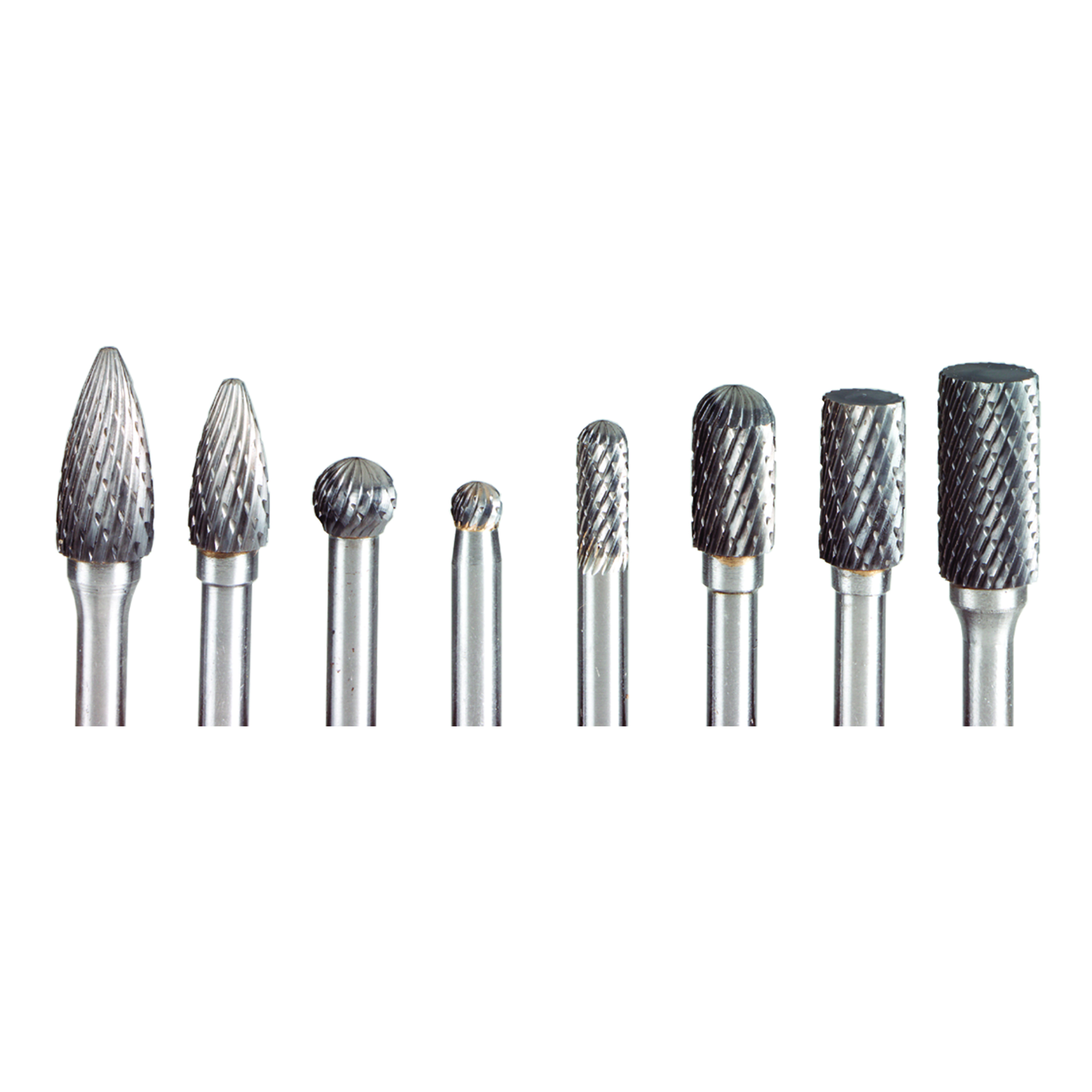 product: WoodRiver Solid Carbide Carving Burr Set - 1/8