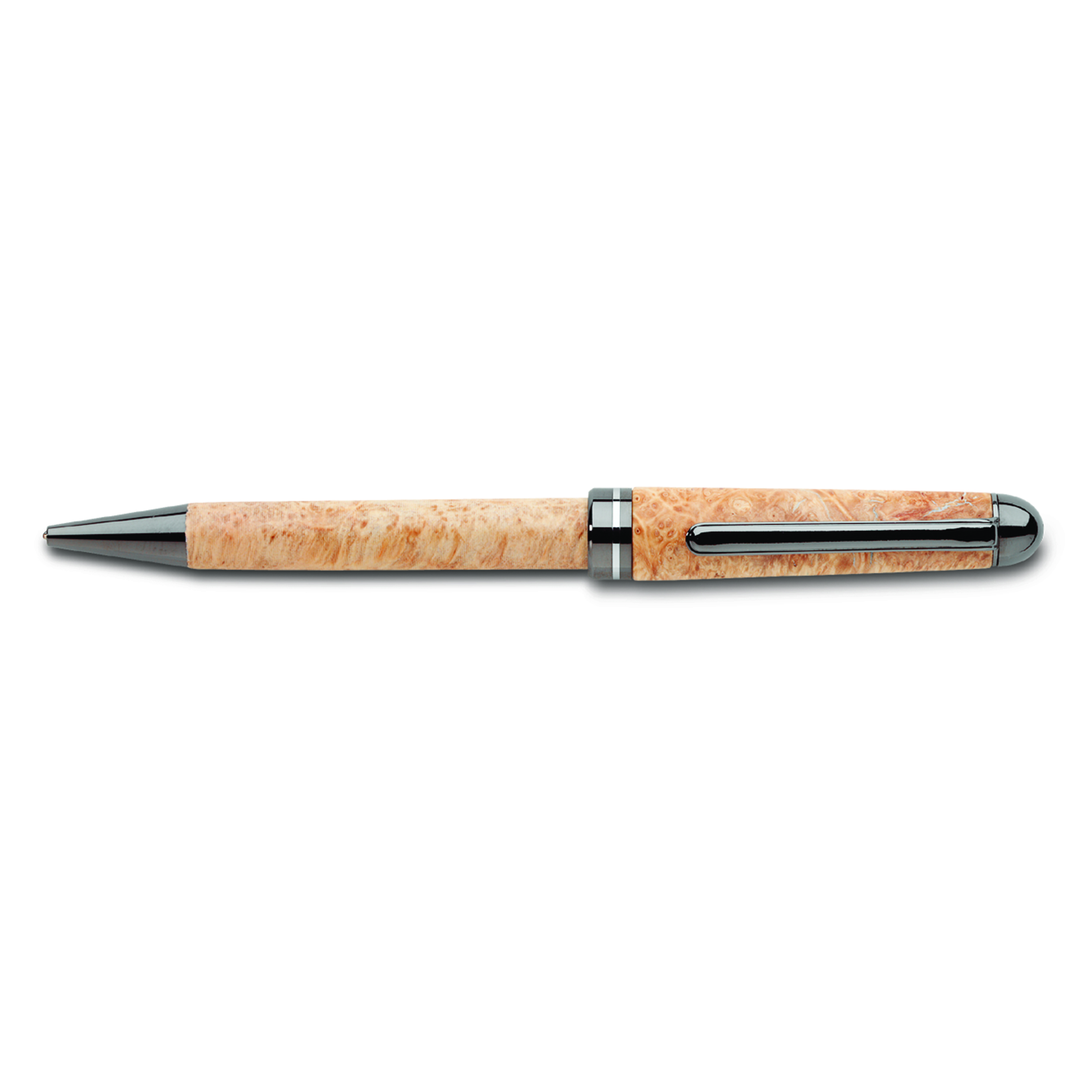 European Style Ballpoint Pen Kit - Black Titanium