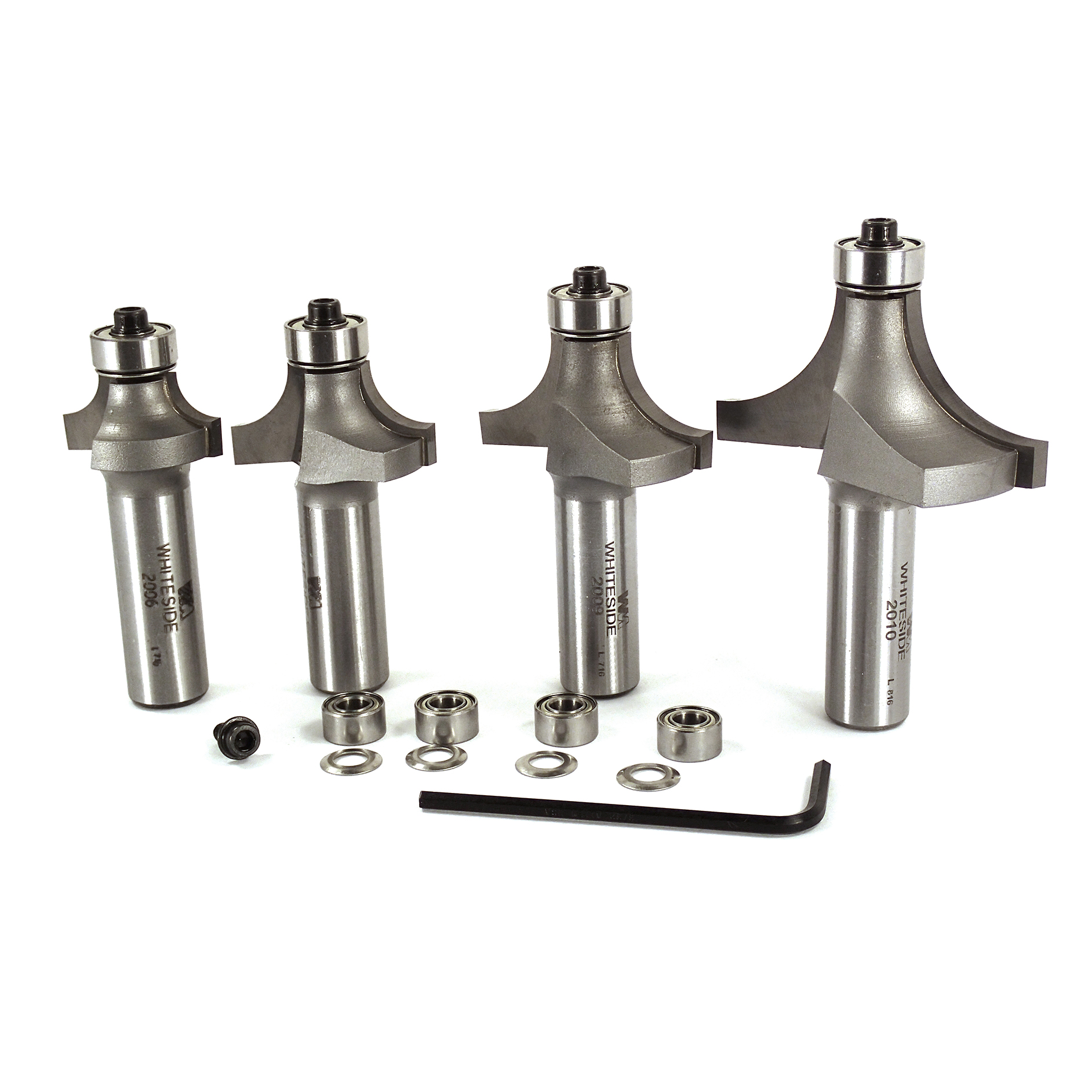 product: Whiteside Router Bit Set Roundover and Beading Set 1/2