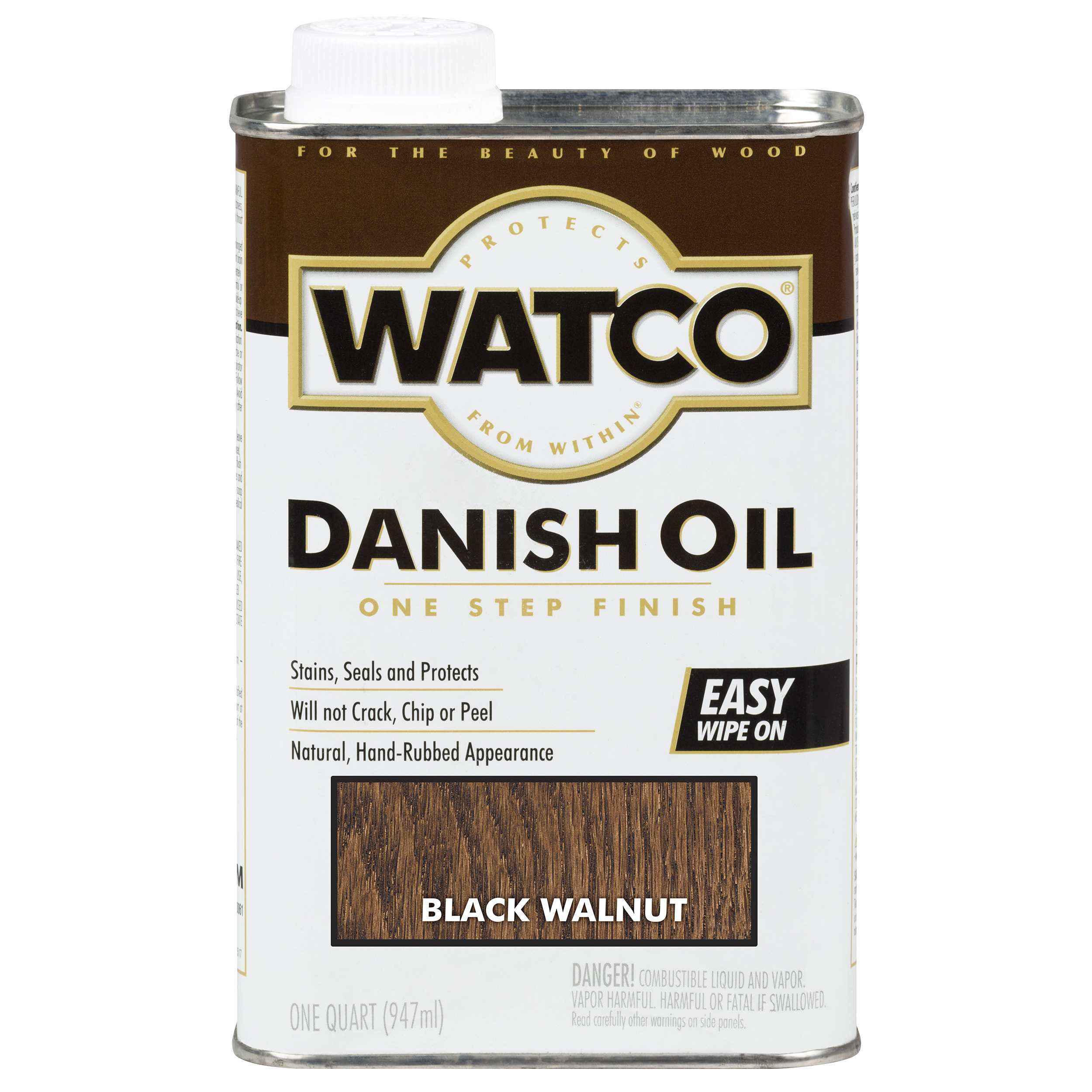 Danish Oil, Black Walnut, Quart