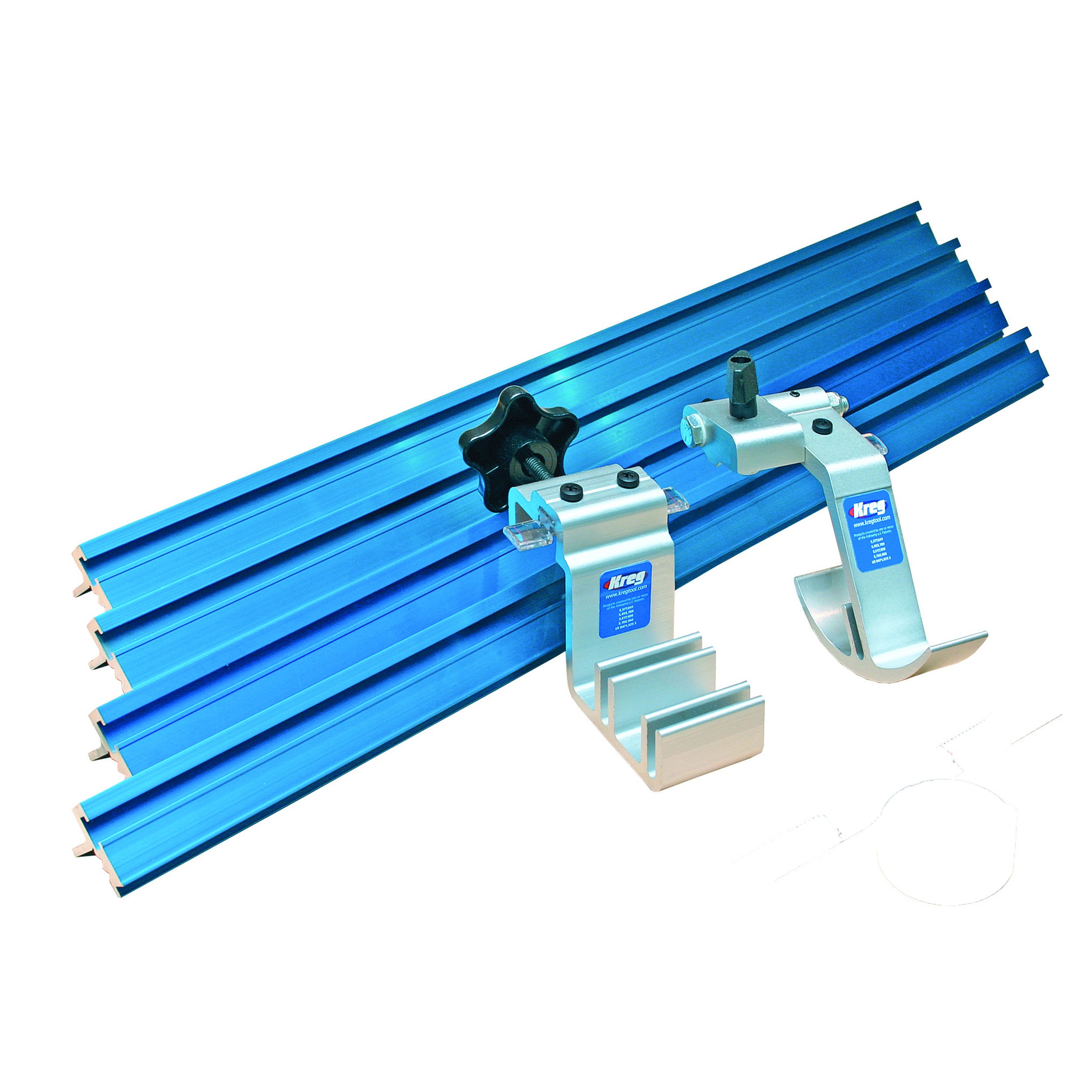 product: Kreg Precision Trak and Stop Kit, # KMS8000 shown