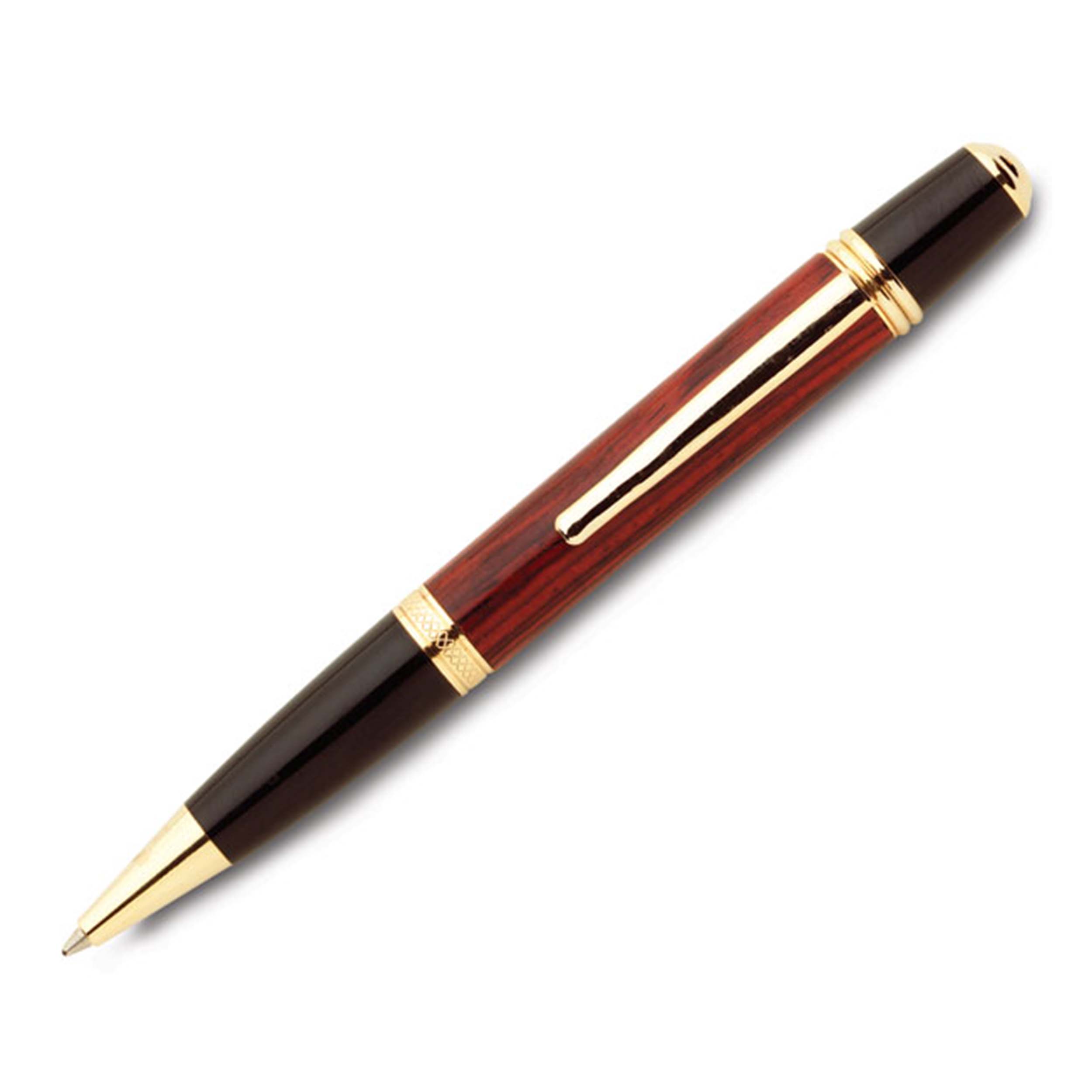 product: WoodRiver Wall Street II Ballpoint Pen Kit - Standard Gold shown