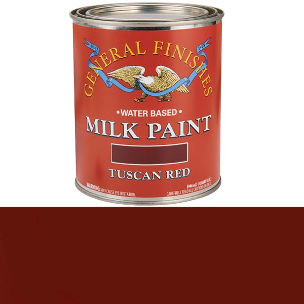 Tuscan Red Milk Paint, Quart