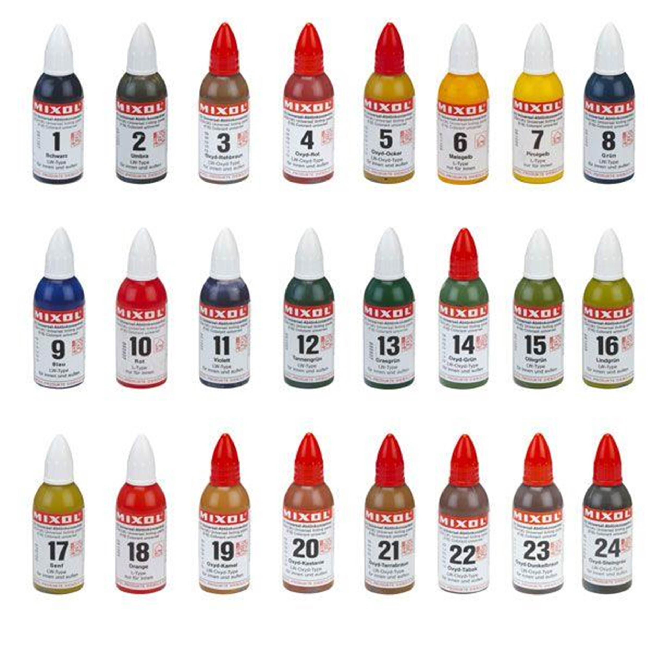 product: Mixol Universal Pigment Kit - 24 Piece shown