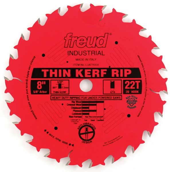 product: Freud LU87R008 Red Perma Shield Circular Saw Blade 8