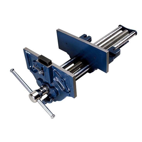 10-1/2" Quick Release Woodworking Vise With Quick Adjustment Trigger