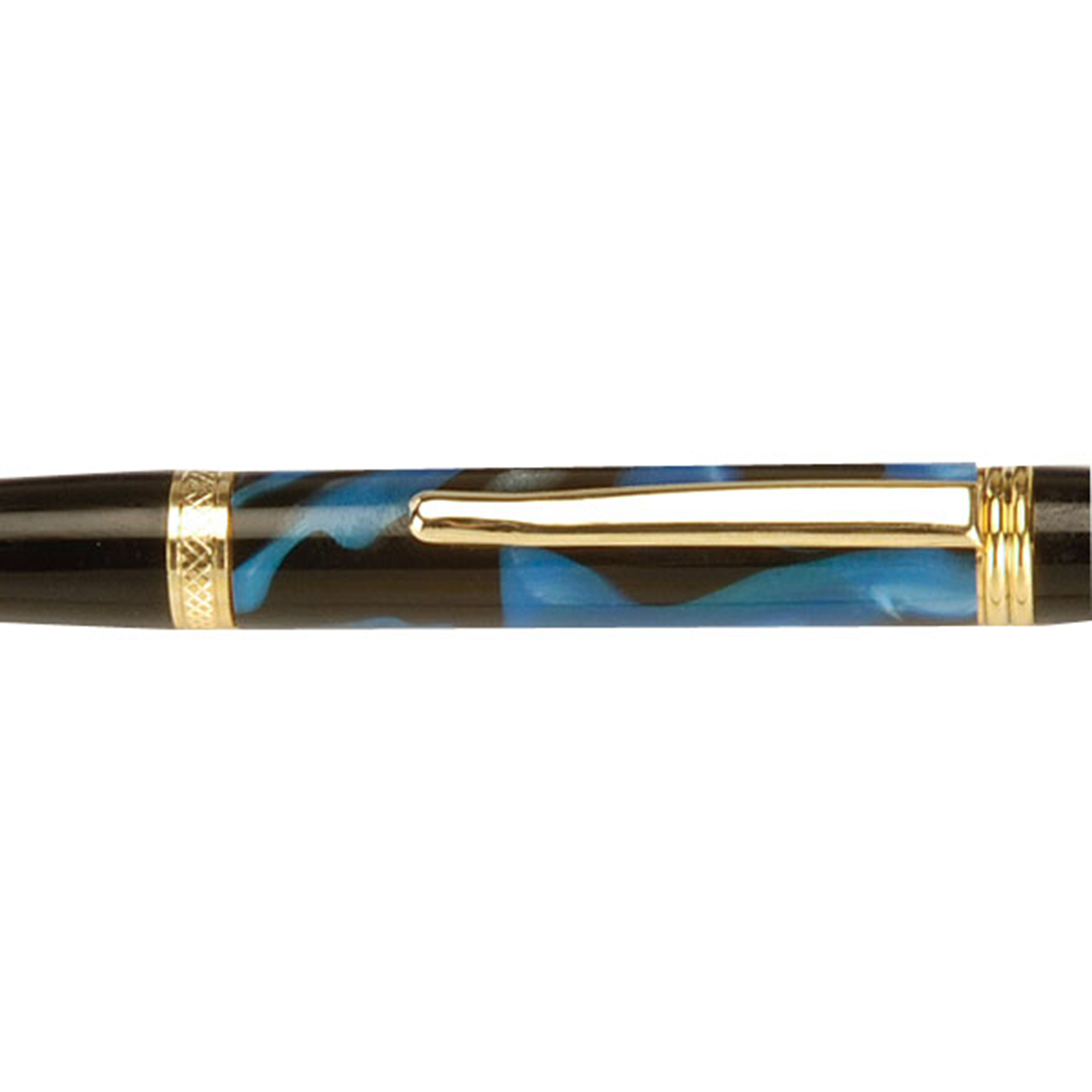 Acrylic Pen Blank - Blue Agate