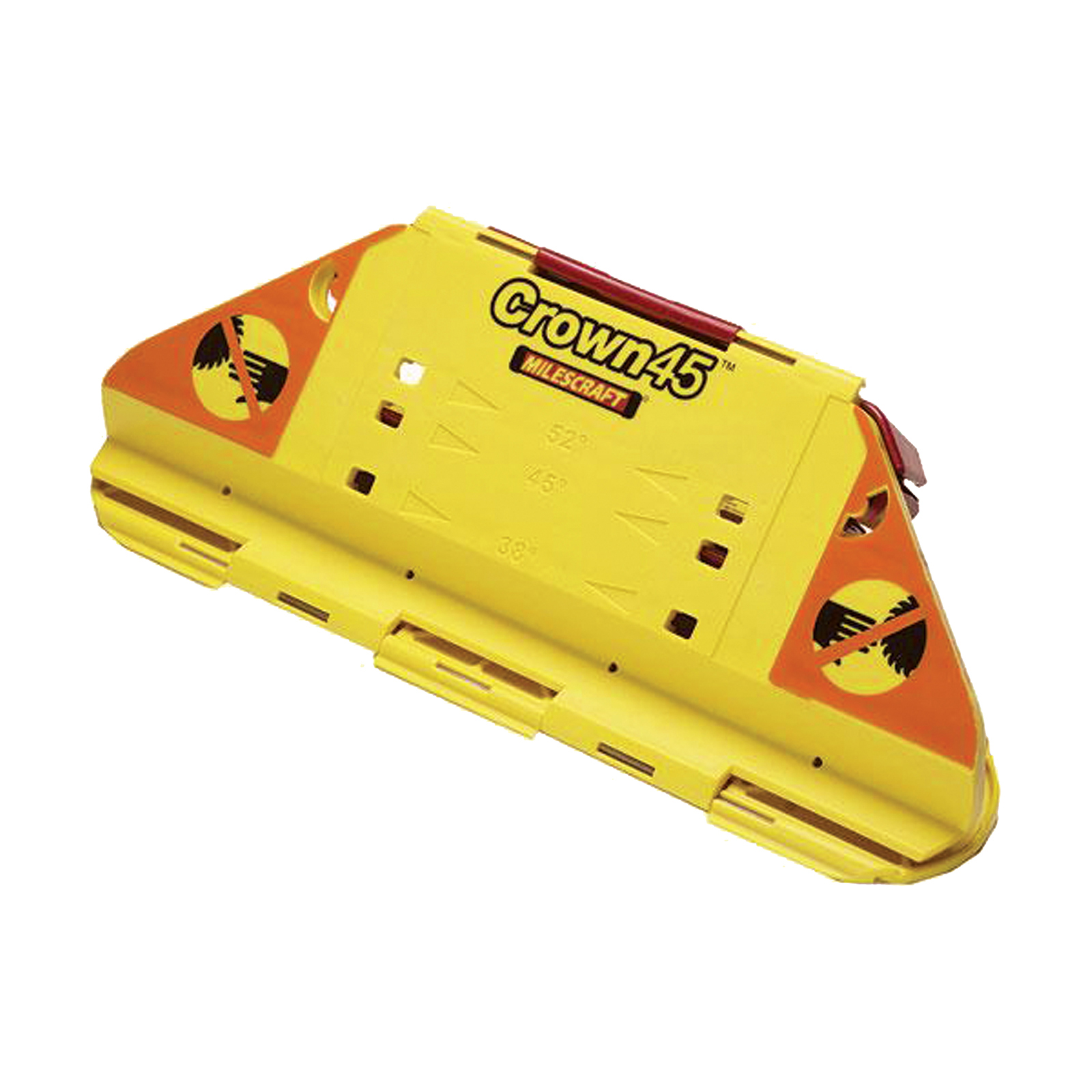 product: Milescraft Crown45 Crown Molding Jig for Miter Saws shown