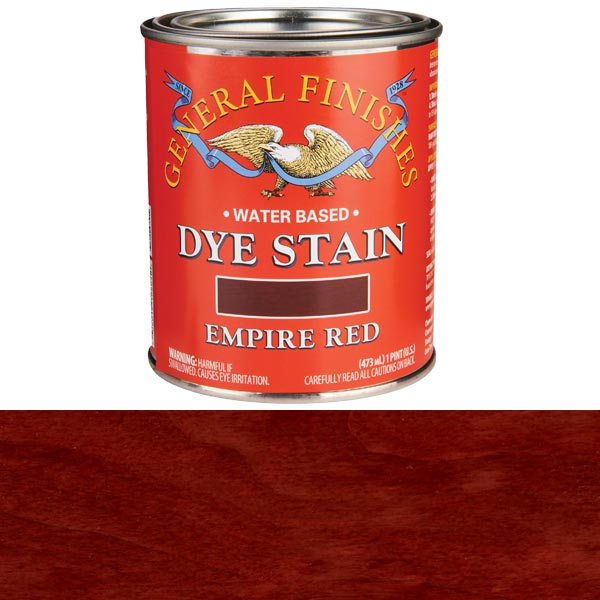 Water Based Dye Empire Red Pint