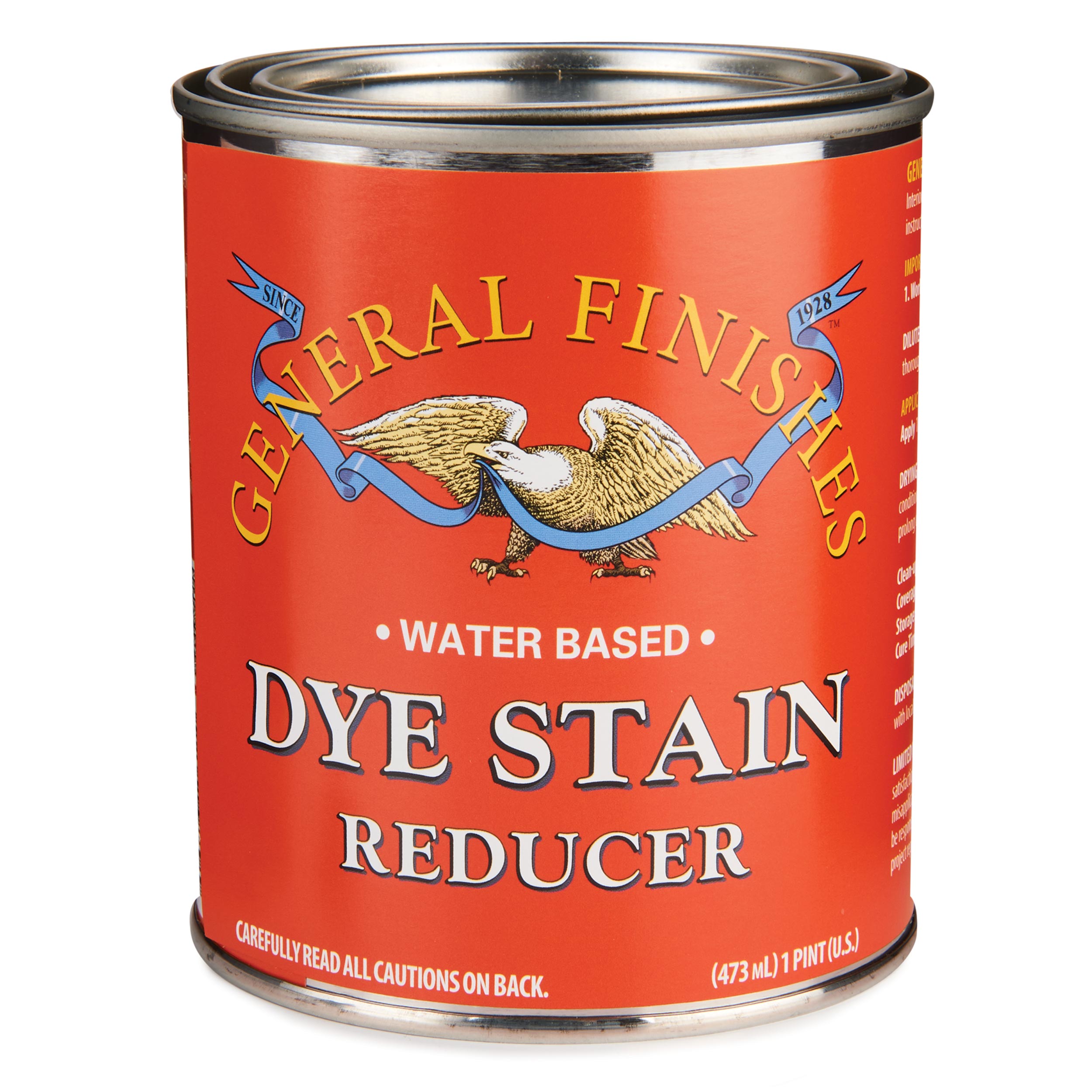 product: General Finishes Reducer Dye - Water Based - Pint shown