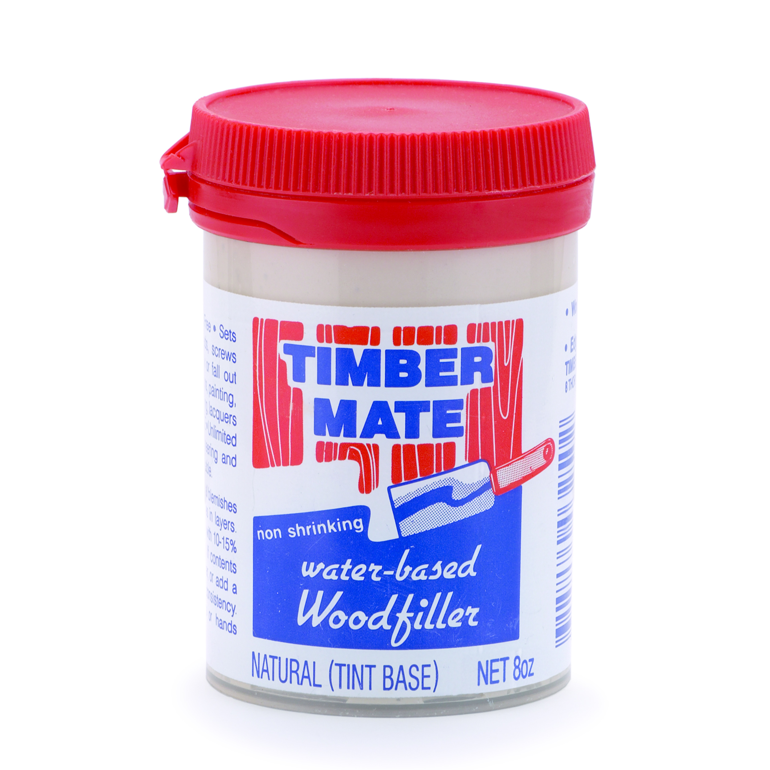 Wood Filler, Water Based, 8-oz, Natural