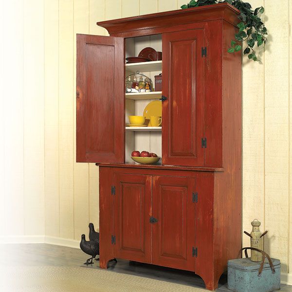Country Classic Stepback Cupboard - Downloadable Plan